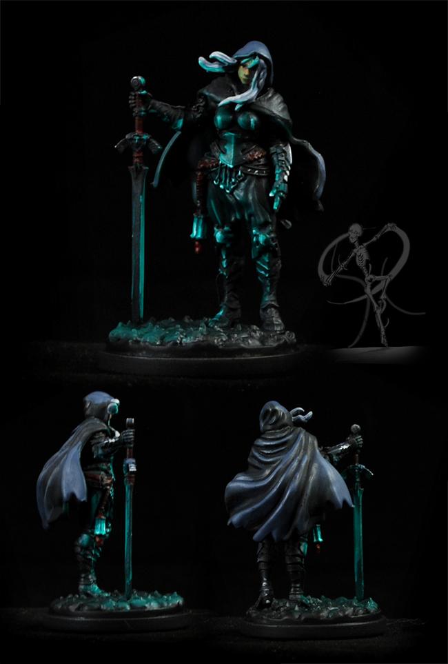 Female, Kingdom Death, Non-Metallic Metal, Object Source Lighting - Allison the  Twilight Knight - Gallery - DakkaDakka | Roll the dice to see if I'm  getting drunk.