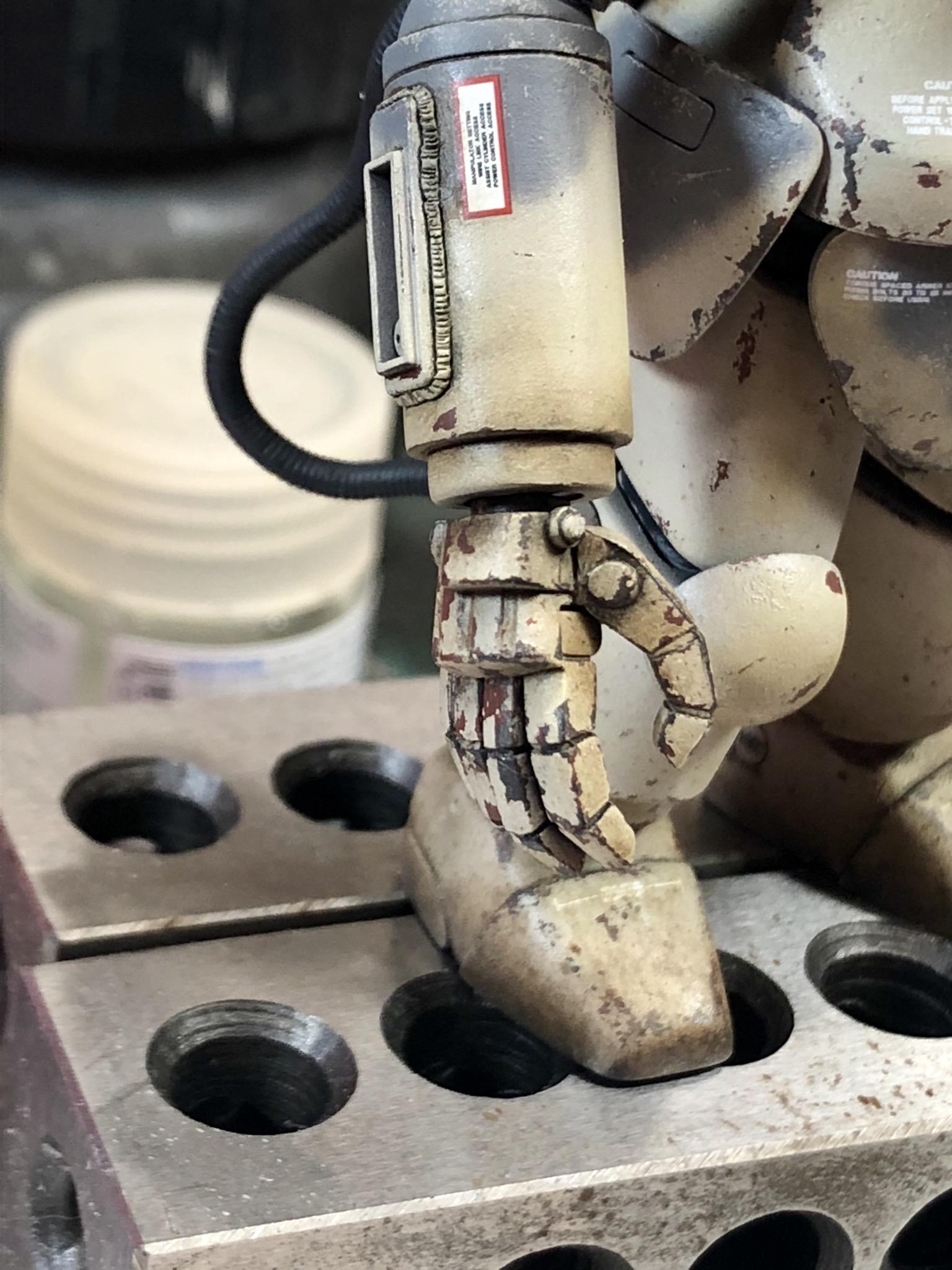Hand detail