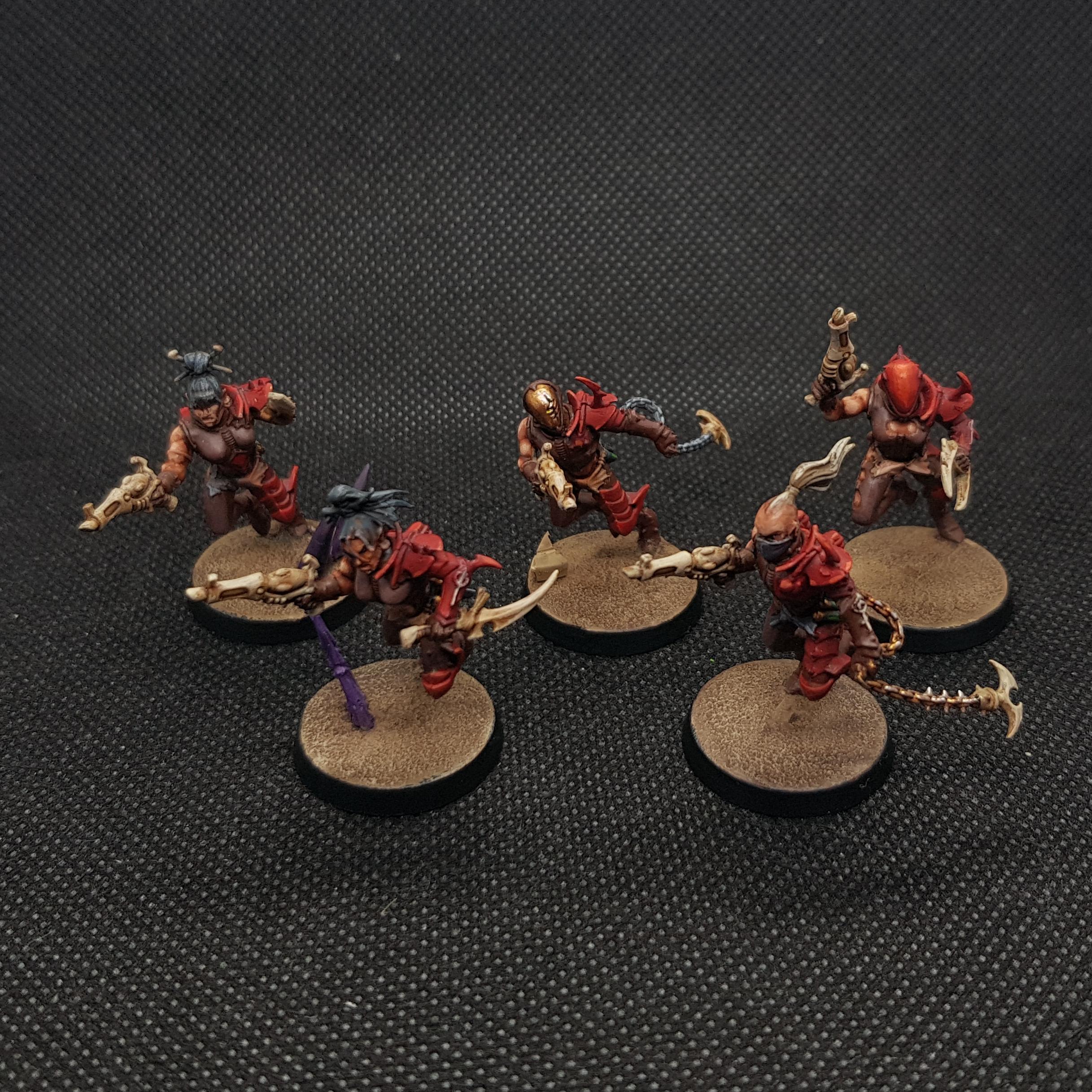 Aeldari, Dark Eldar, Drukhari, Eldar, Kabal, Warriors, Wych Cult
