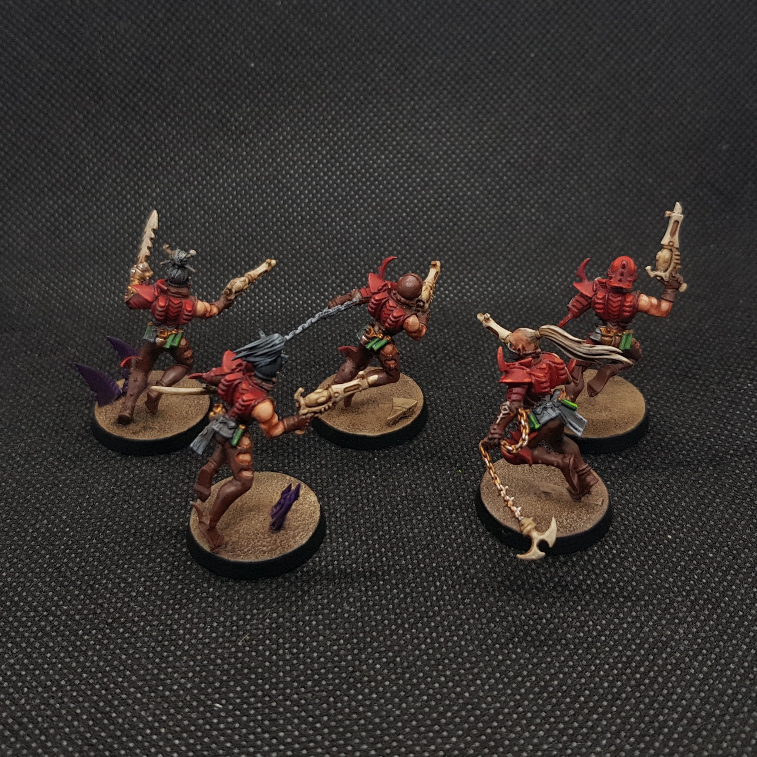 Aeldari, Dark Eldar, Drukhari, Eldar, Kabal, Warriors, Wych Cult