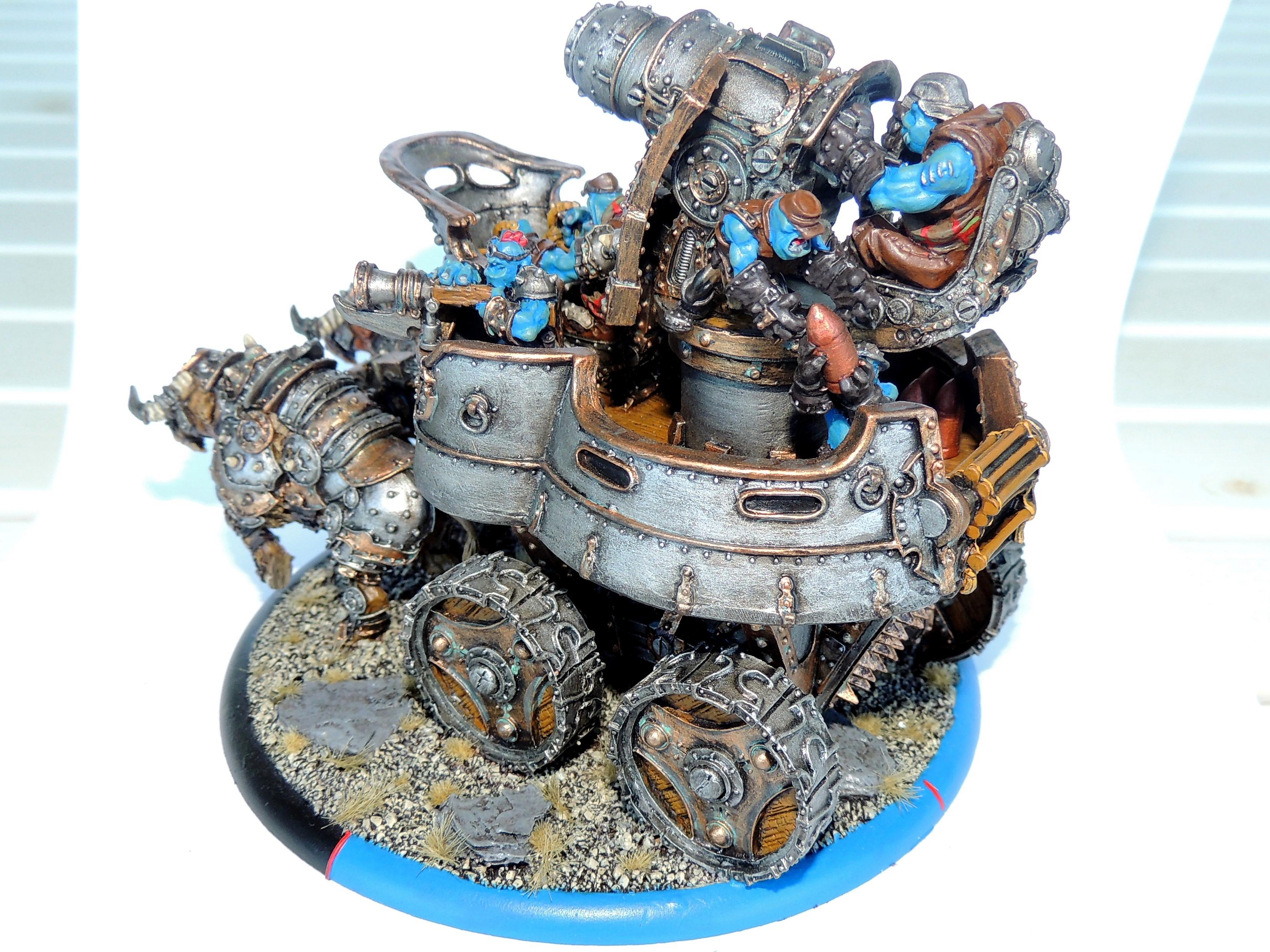 Battle Engine, Hordes, Trollbloods, Trollkin War Wagon, Warmachine