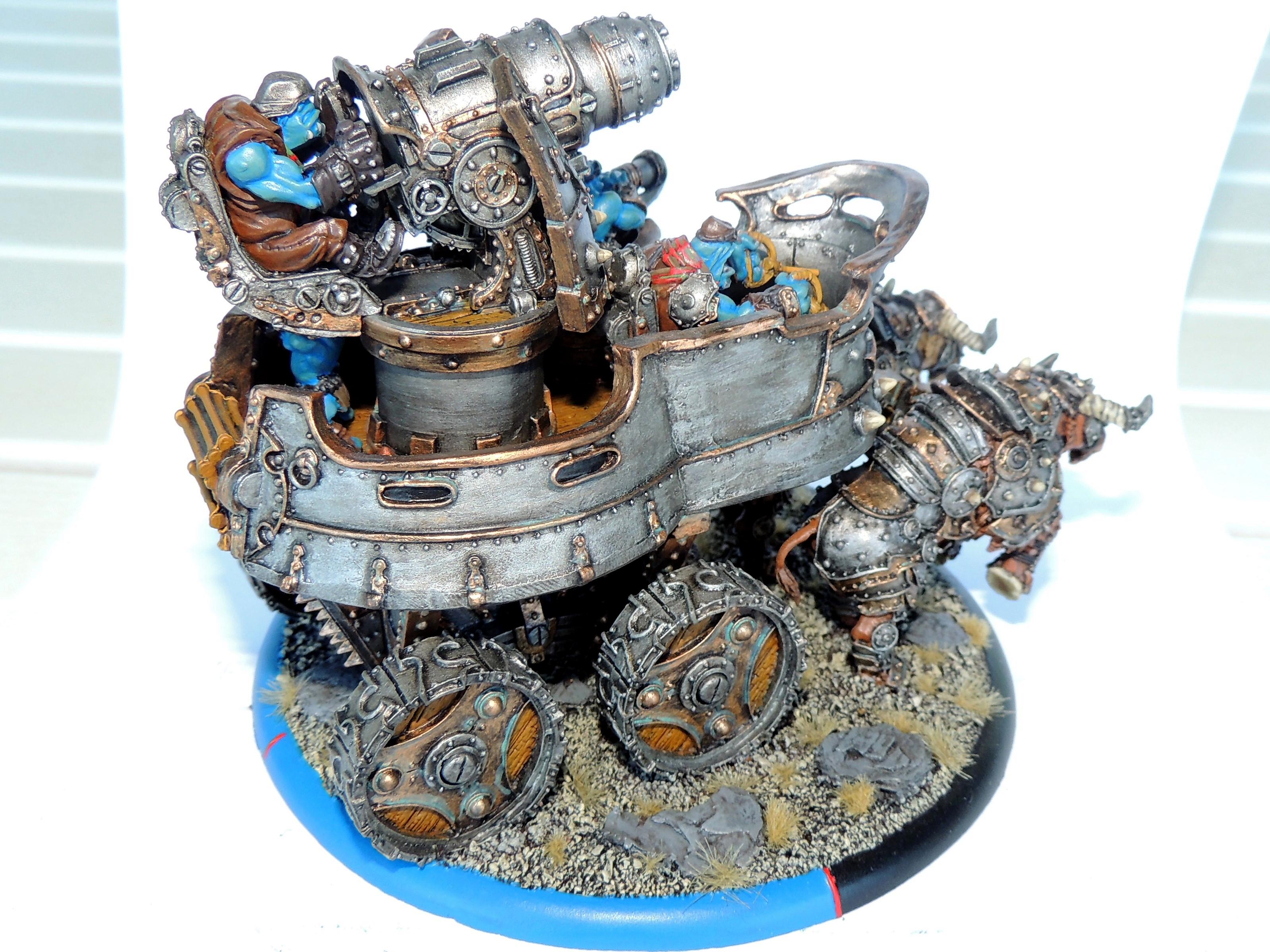 Battle Engine, Hordes, Trollbloods, Trollkin War Wagon, Warmachine