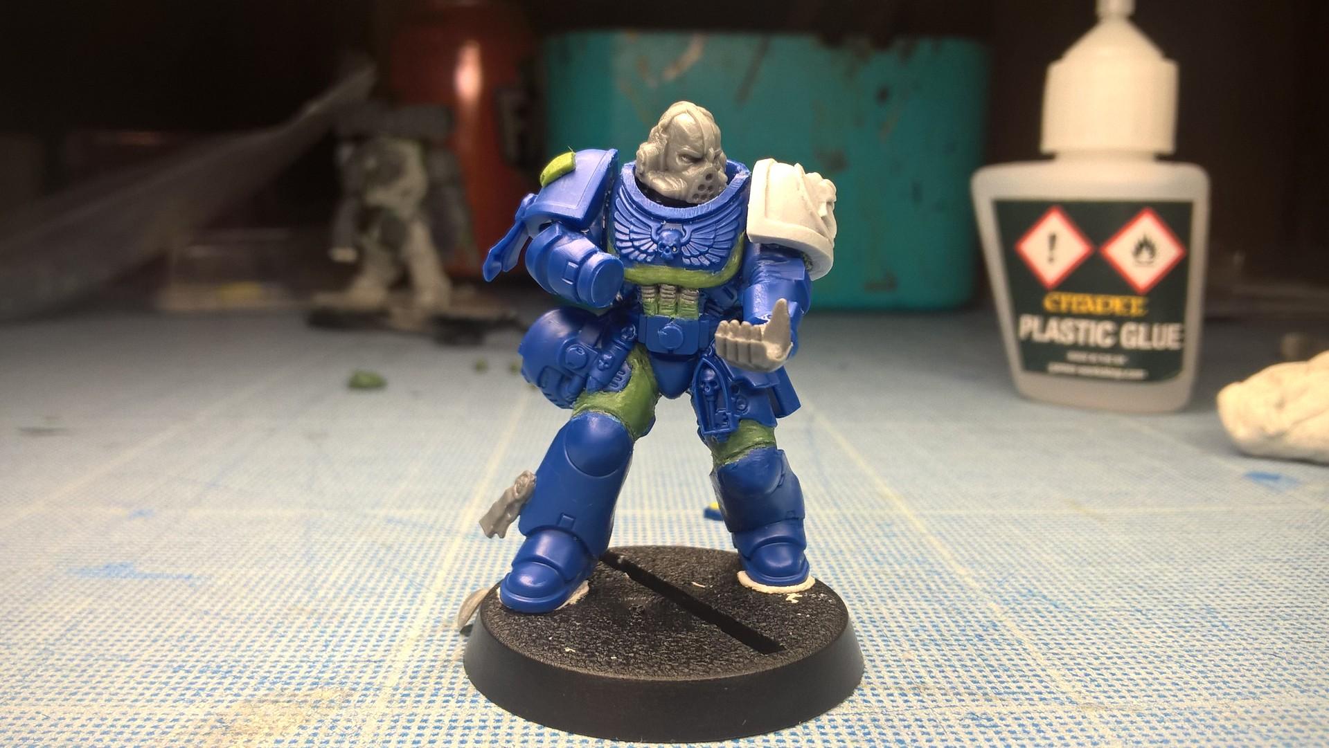 Conversion, Imperial Fists, Primaris, Solar Lions, Space Marines, Warhammer 40,000