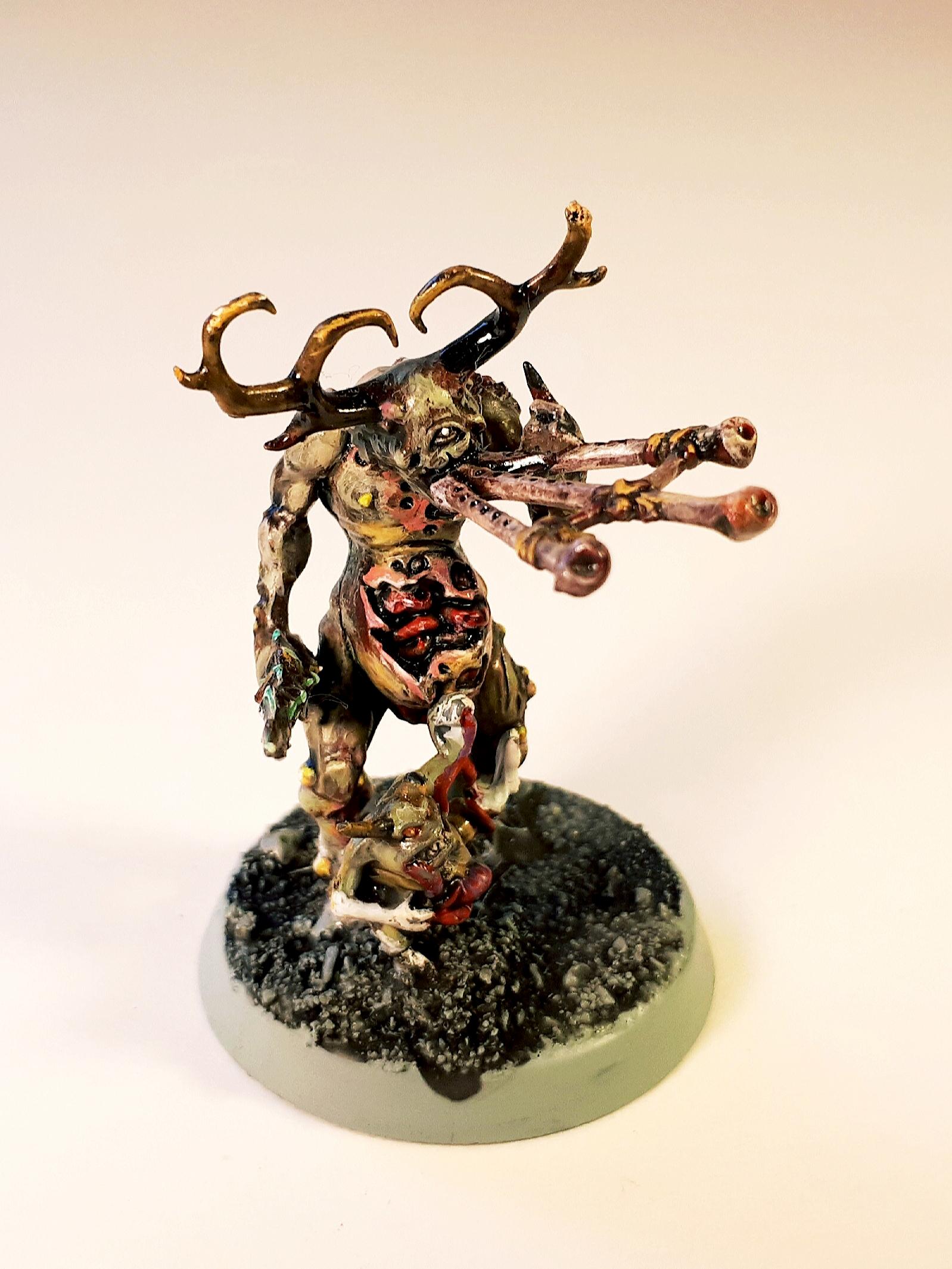 Age Of Sigmar, Daemons Of Chaos, Daemons Of Nurgle, Nurgle, Nurglings, Plague, Plague Drones, Plaguebearers, Play Painted, Warhammer 40,000