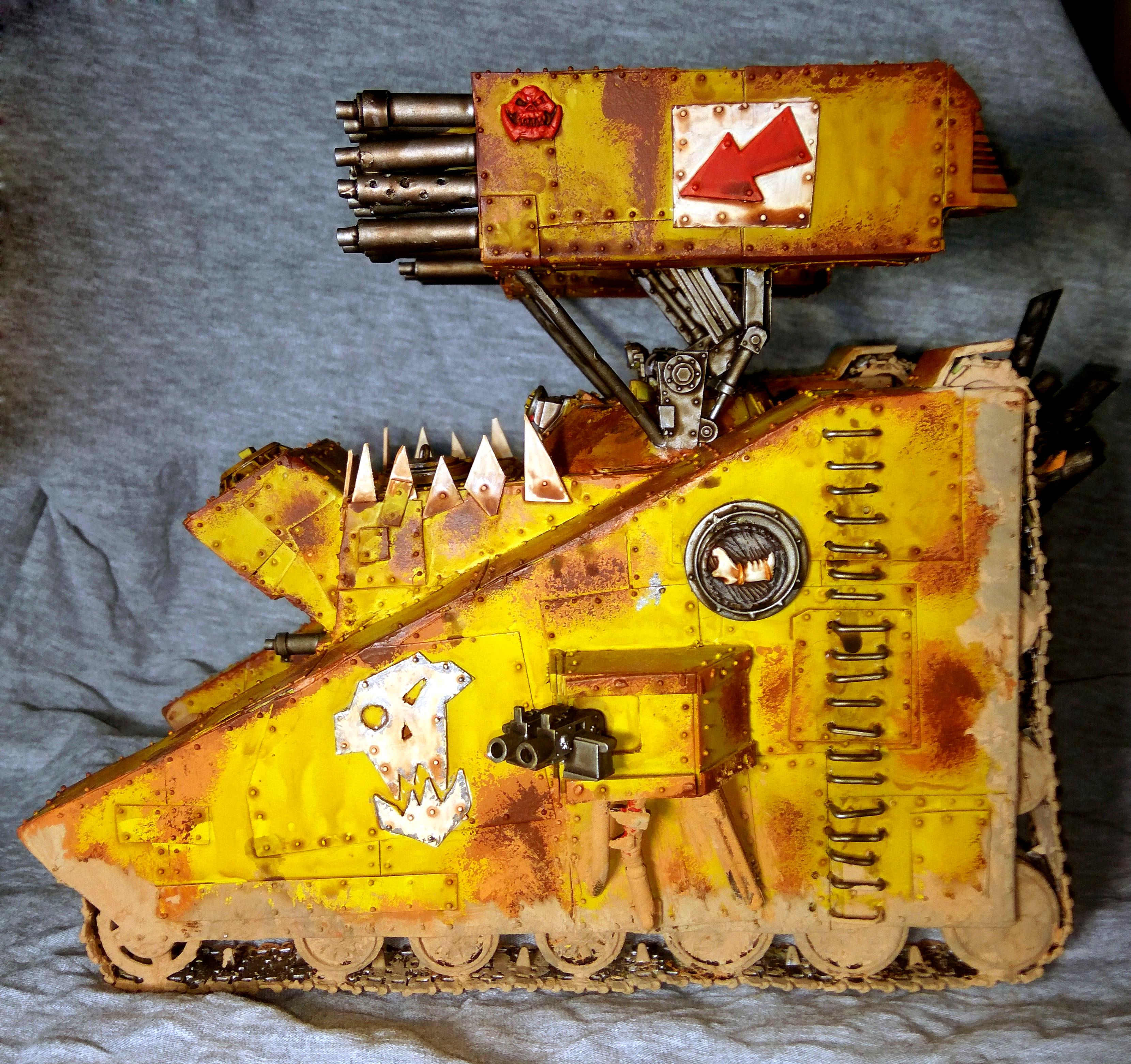 Killtank, Orks, Scratch Build, Warhammer 40,000