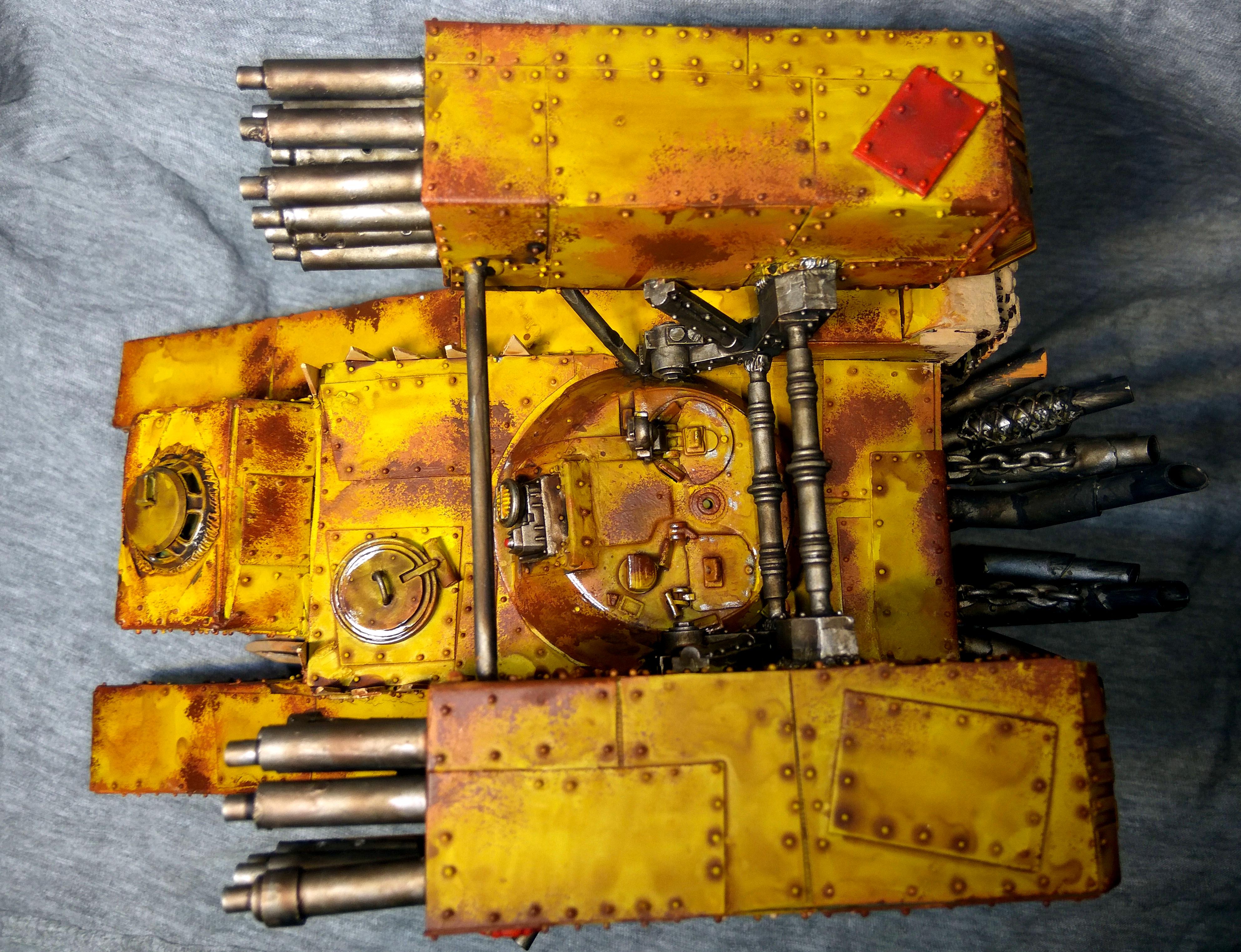 Killtank, Orks, Scratch Build, Warhammer 40,000