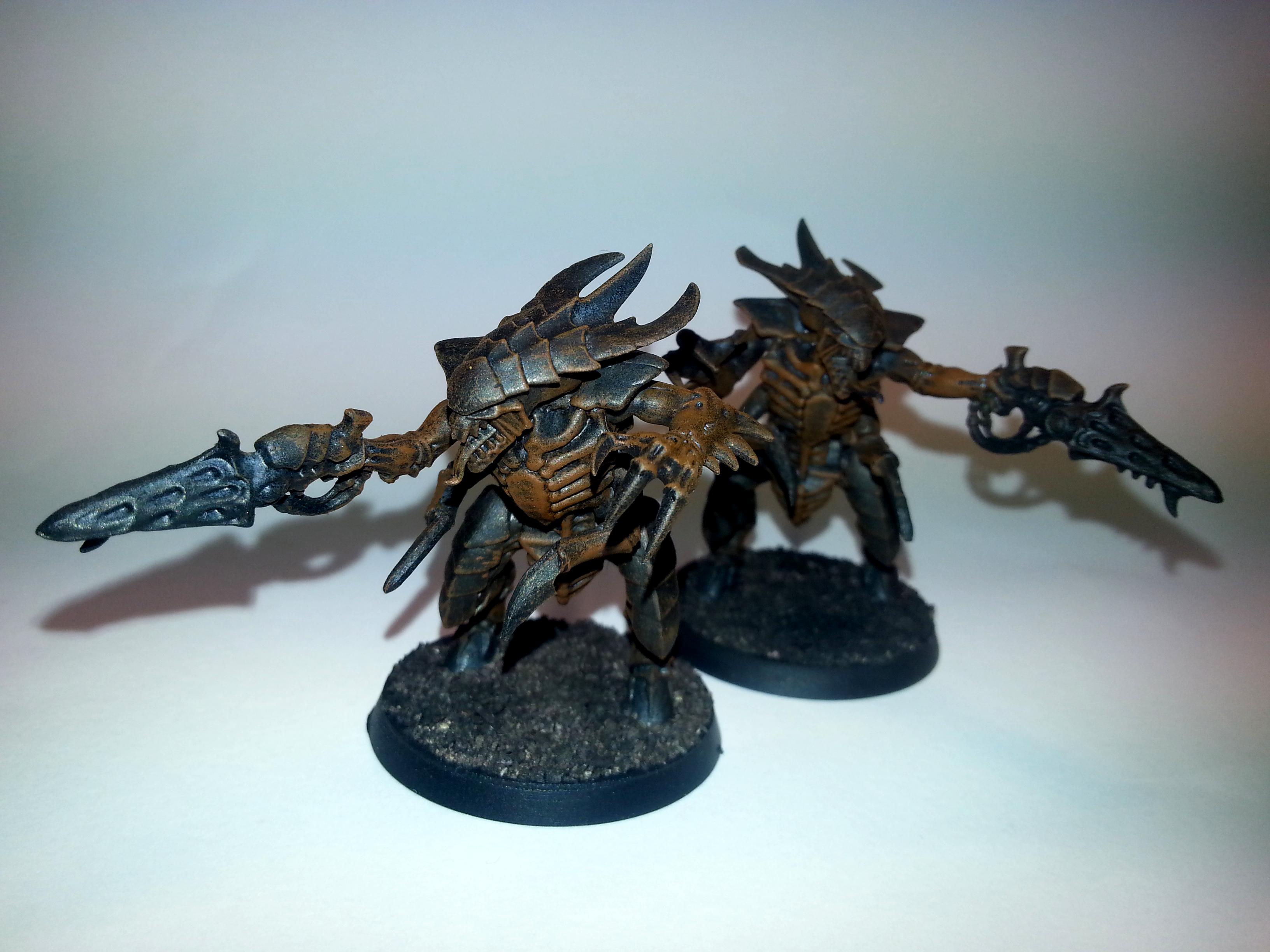 Tyranids, wip Tyranid warriors