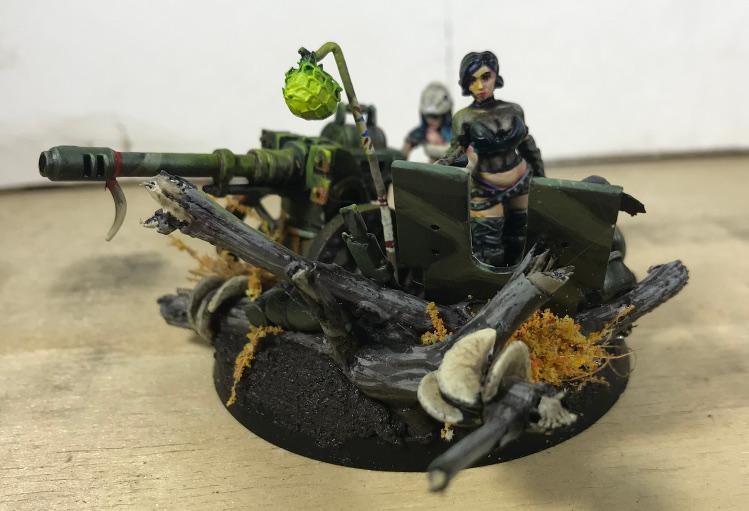 Autocannon, Female, Heavy Weapon, Imperial Guard