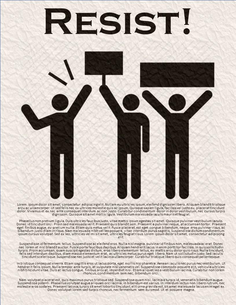 Pamphlet, Poster, Propaganda