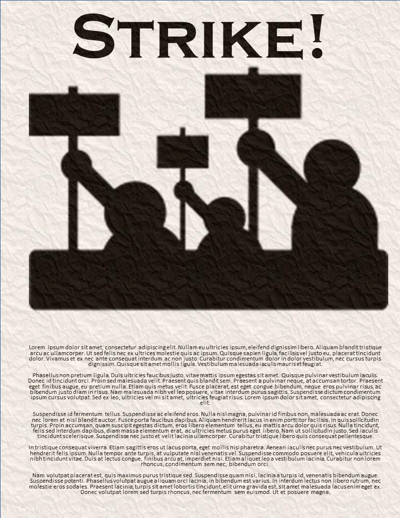 Pamphlet, Poster, Propaganda
