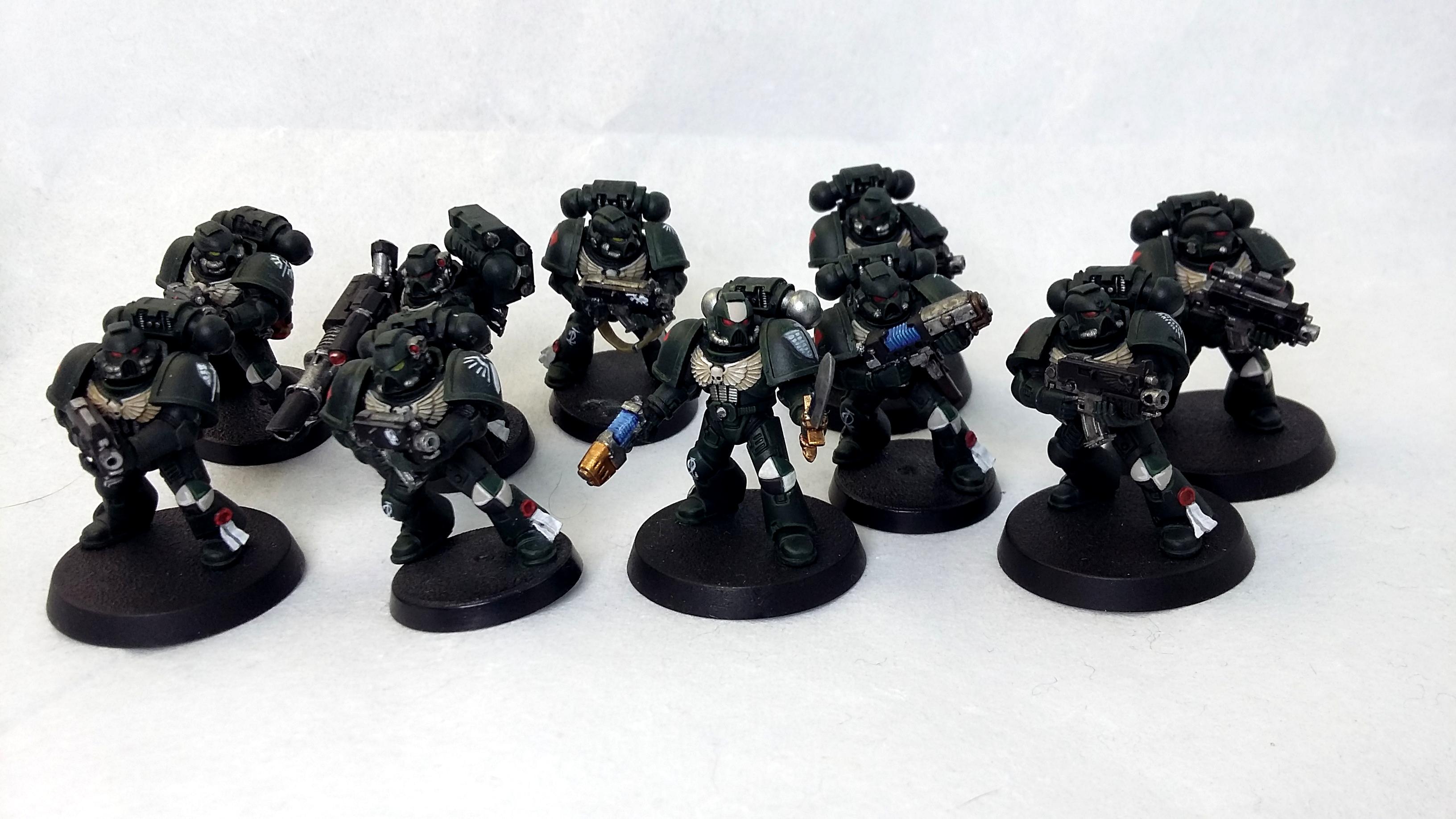 Angel, Dark, Space, Space Marines, Squad, Tactical