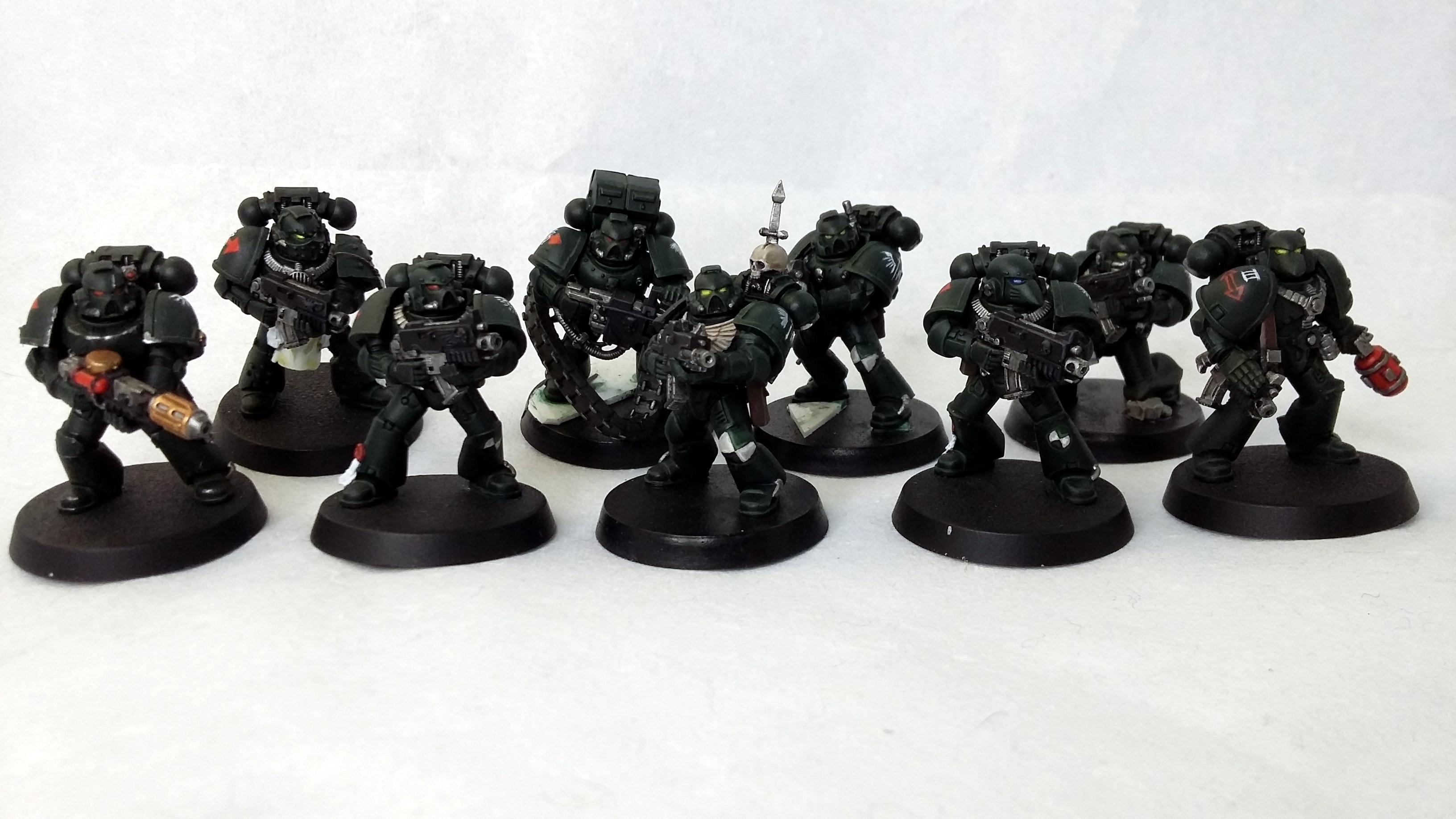 Angel, Dark, Space, Space Marines, Squad, Tactical