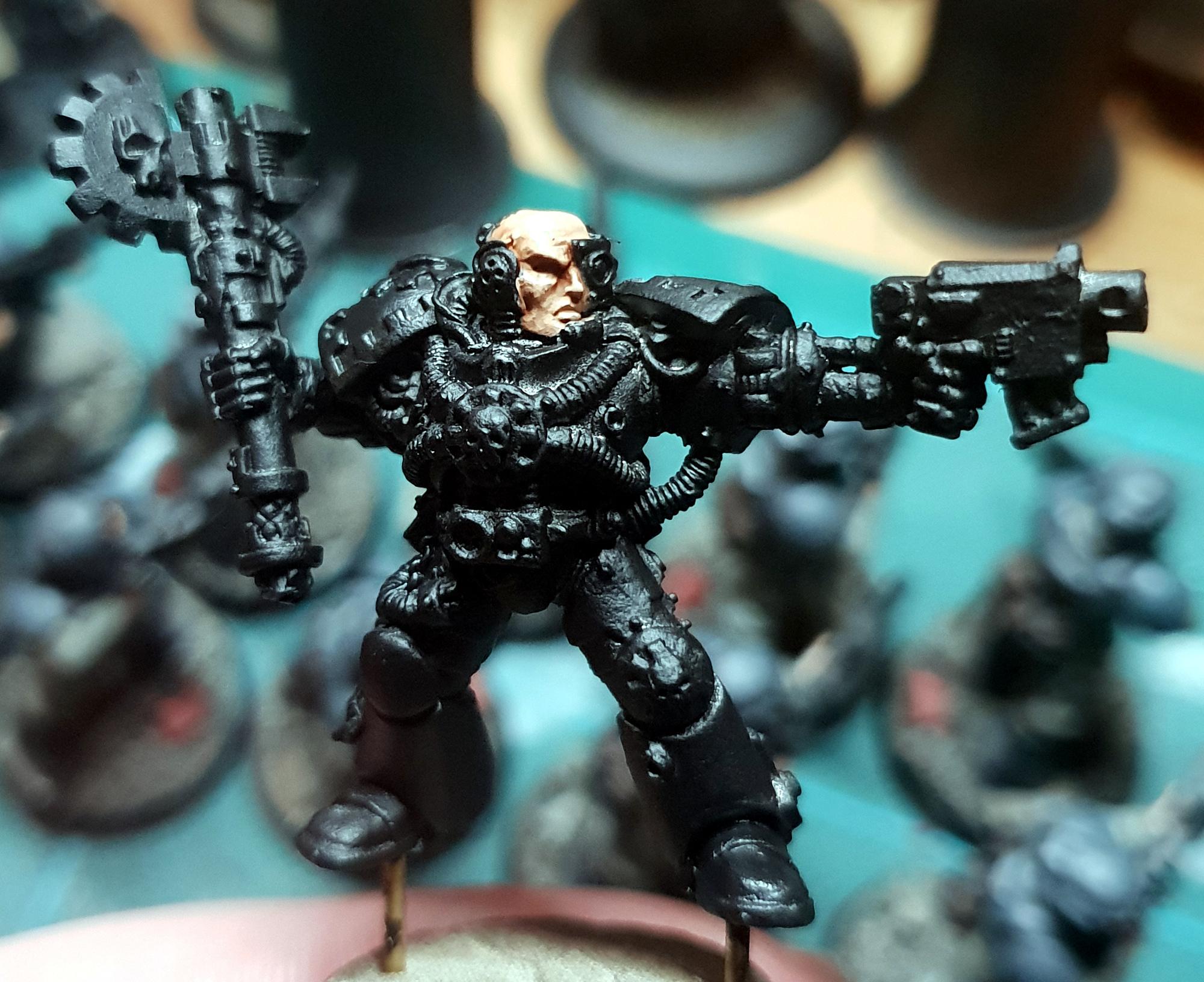 Space Marines, Techmarine, Work In Progress