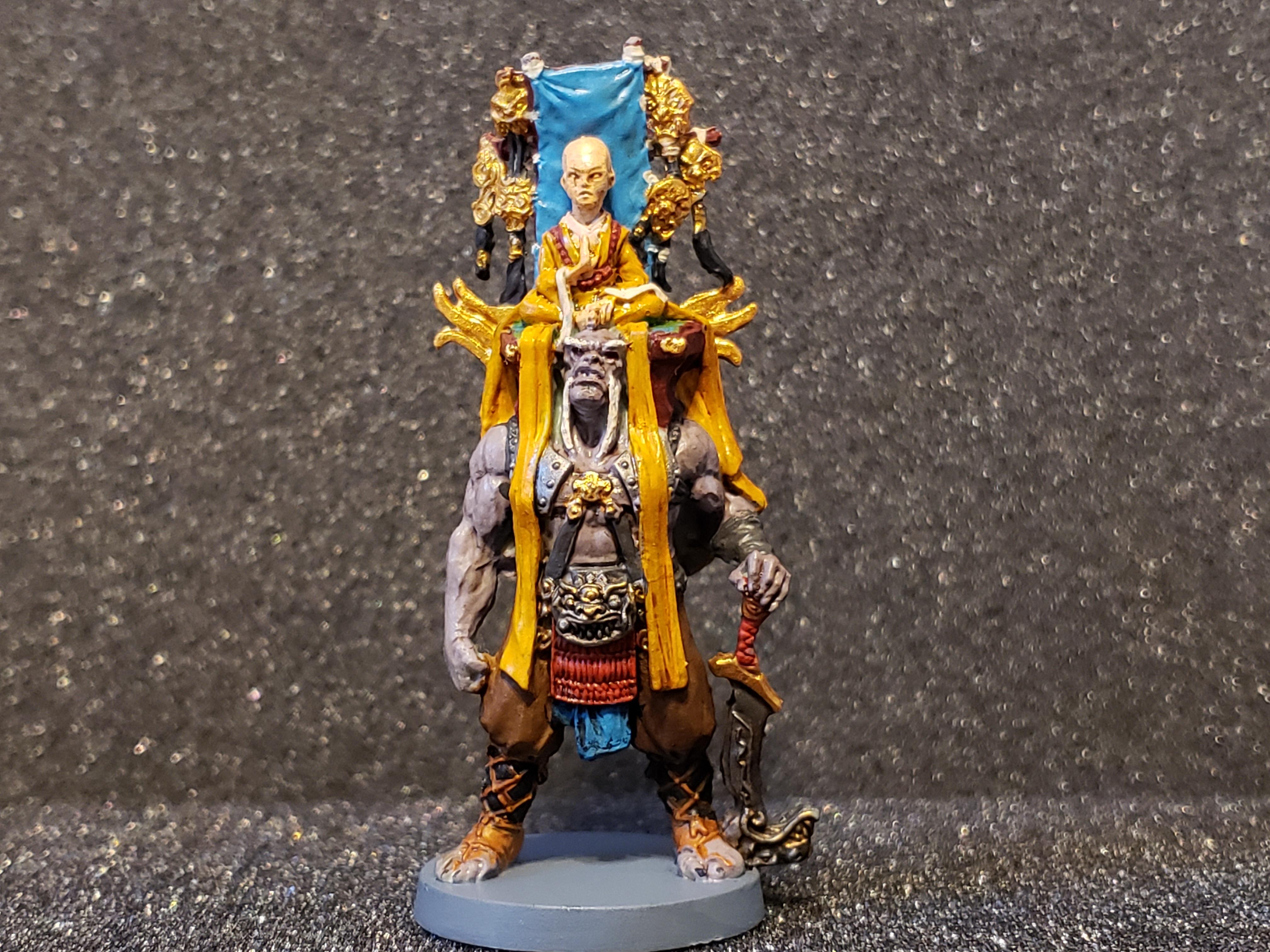 Oni, Priest, Rising Sun, Shinto, Turtle Clan