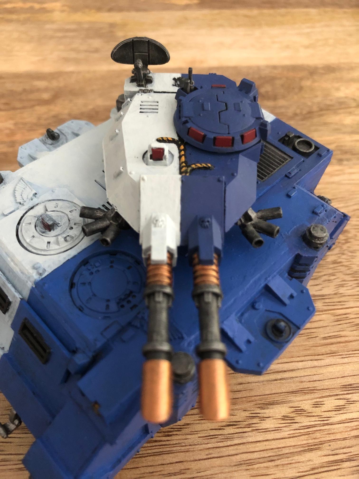 Marines Errant Wip, Predator WIP (turret top)