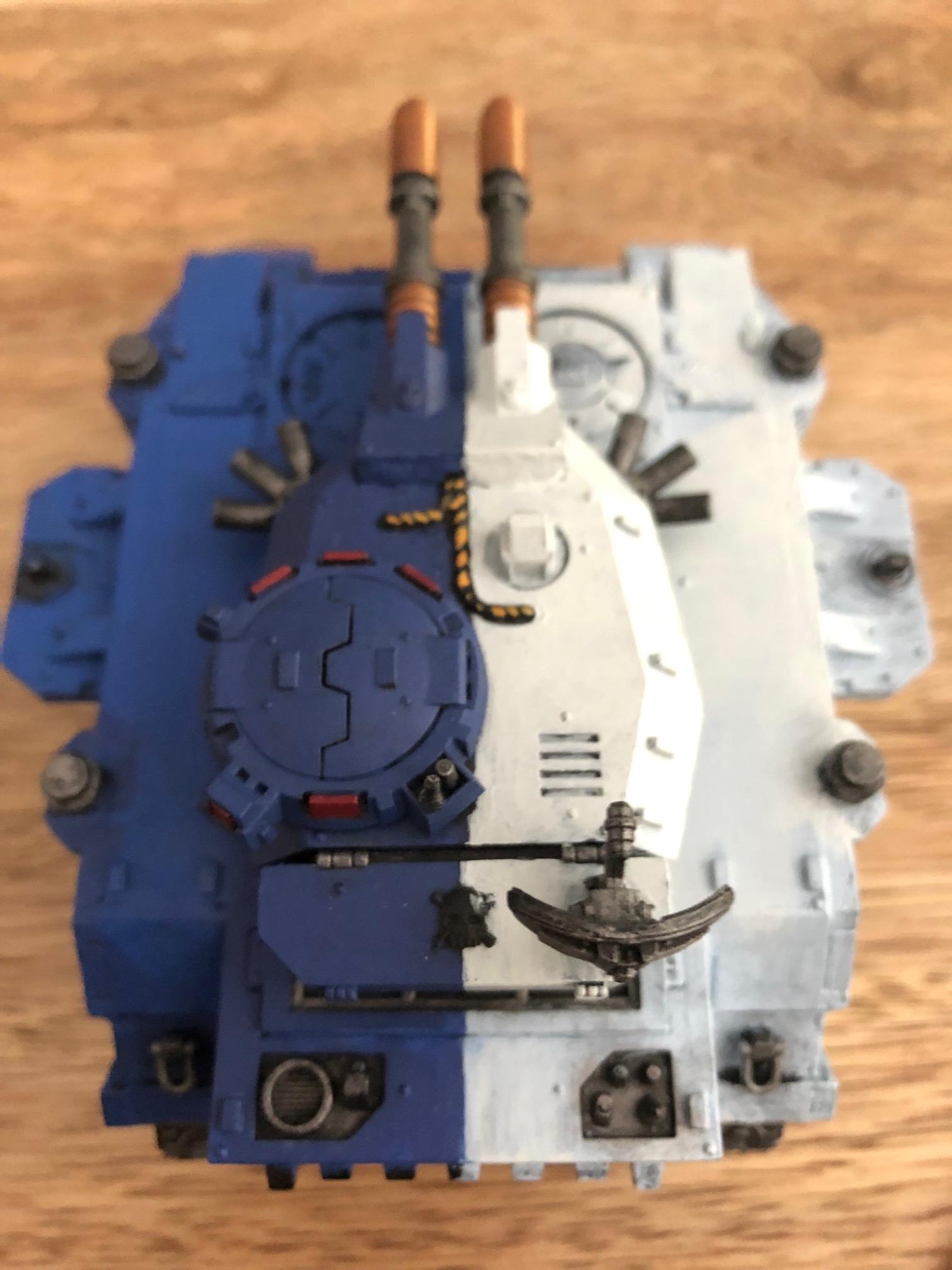 Marines Errant Wip, Predator WIP (top)