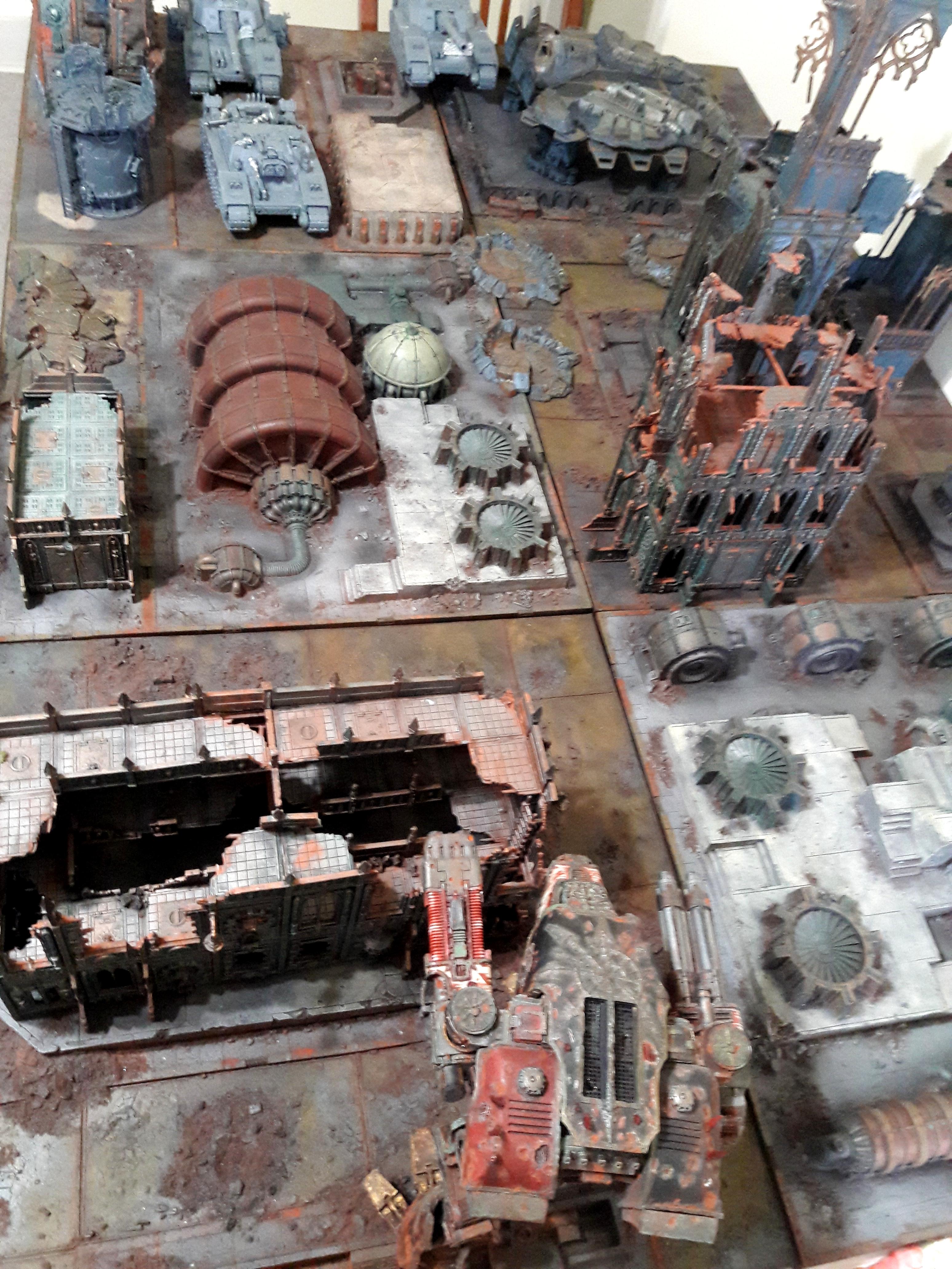Cities Of Death, Forge World, Imperial Industrial Sector, Kill Team, Legio Mortis, Terrain, Titan, Warhammer 40,000, Warhound