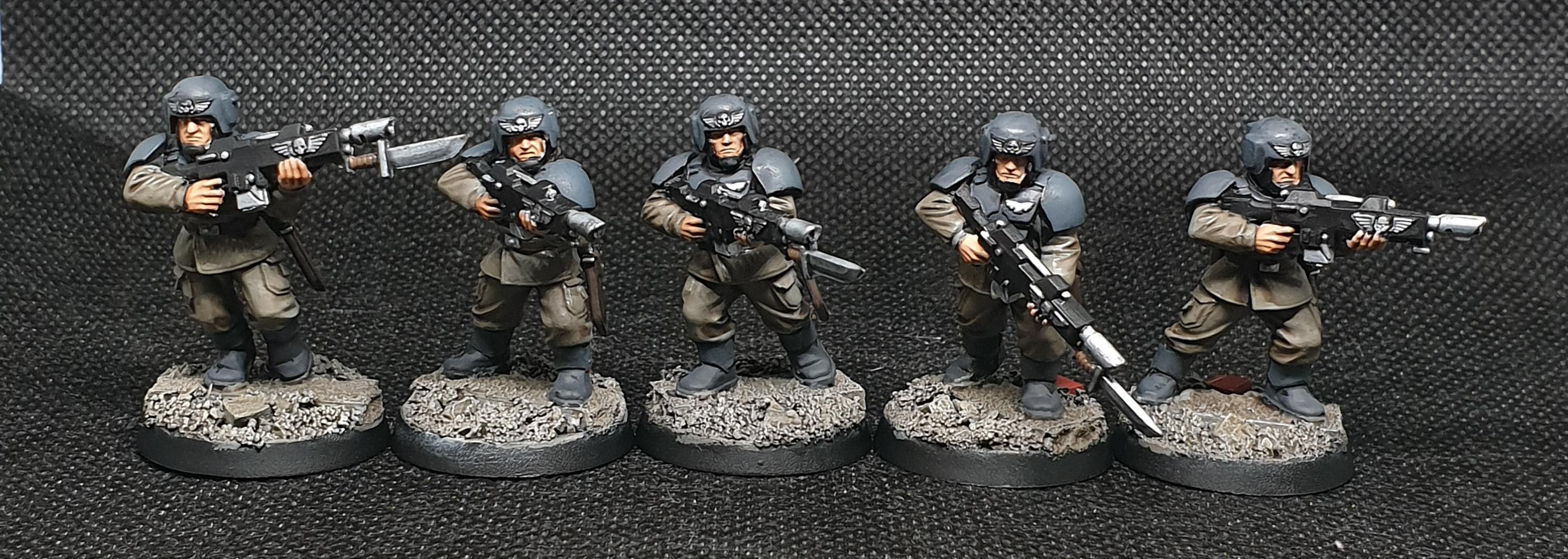 Cadians, Conscripts, Imperial Guard