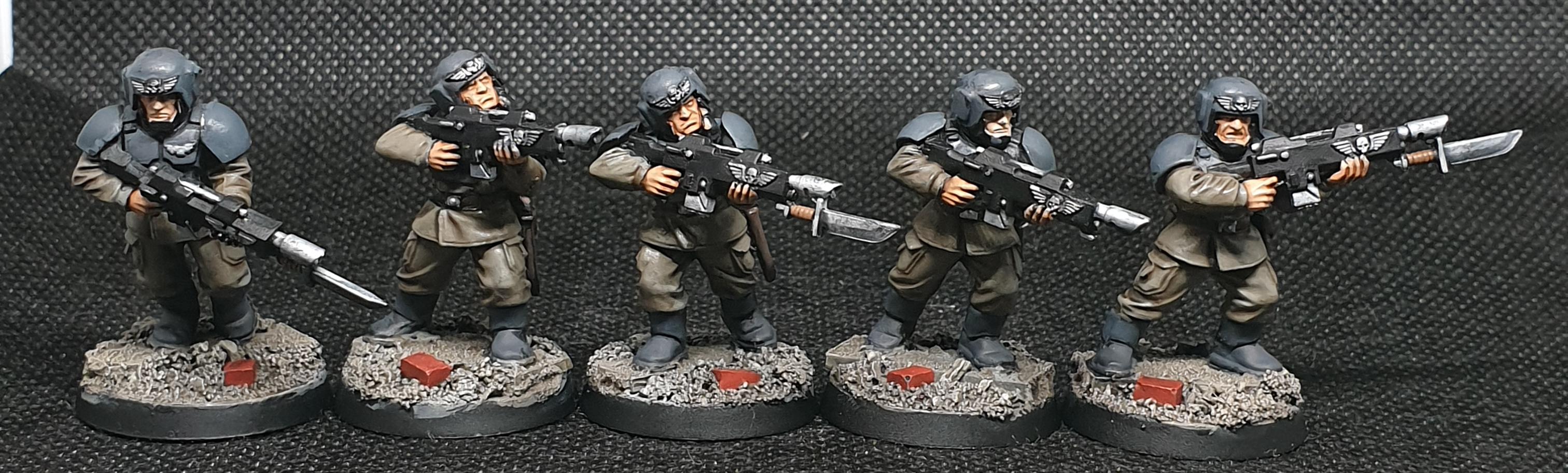 Cadians, Conscripts, Imperial Guard