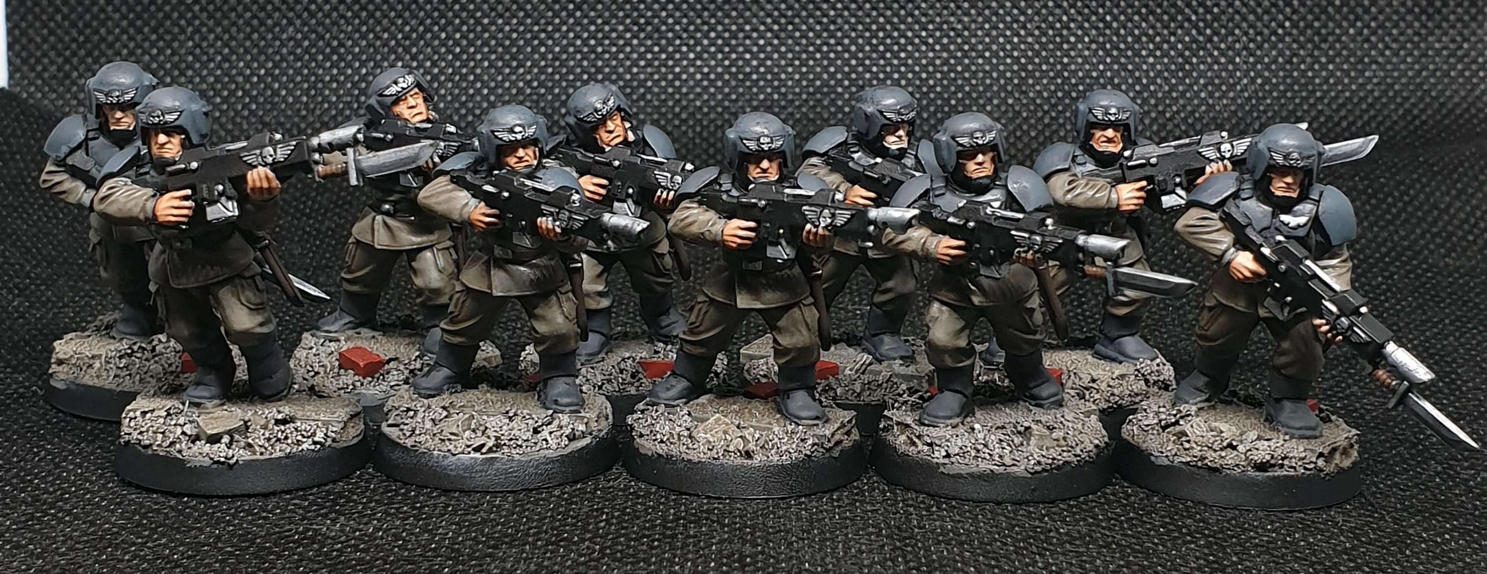 Cadians, Conscripts, Imperial Guard