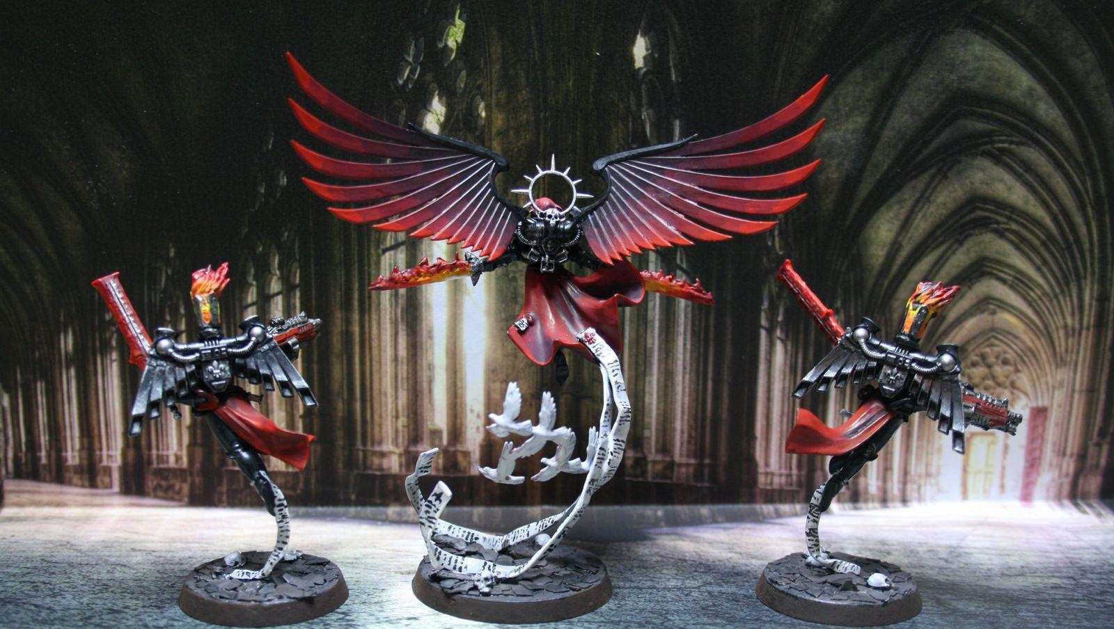 Adepta, Celestine, Saint, Sisters Of Battle, Sororitas