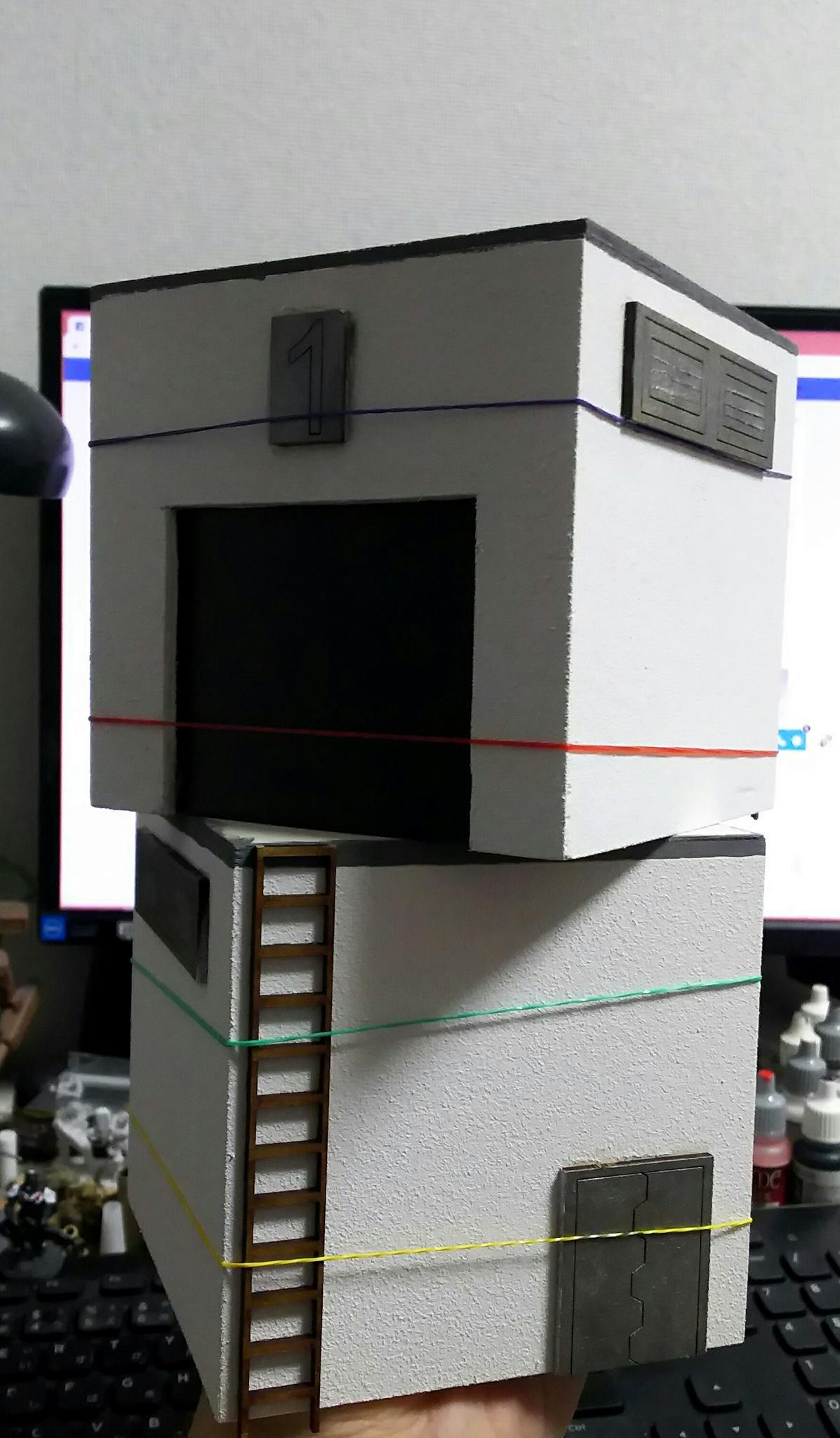 Buildings, Science-fiction, Terrain, Terrain For Infinity