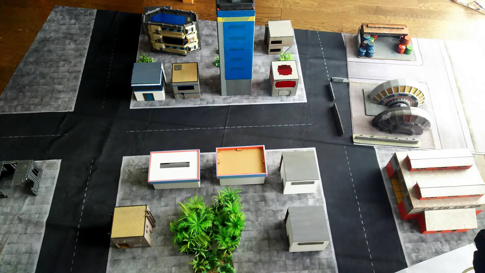 Buildings, Terrain, Work In Progress