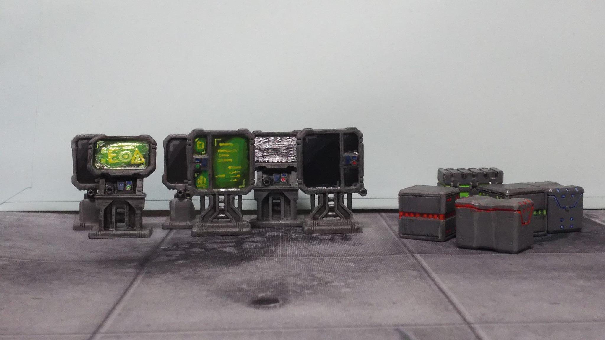 Furniture, Mantic Terrain Crate, Star Saga, Terrain