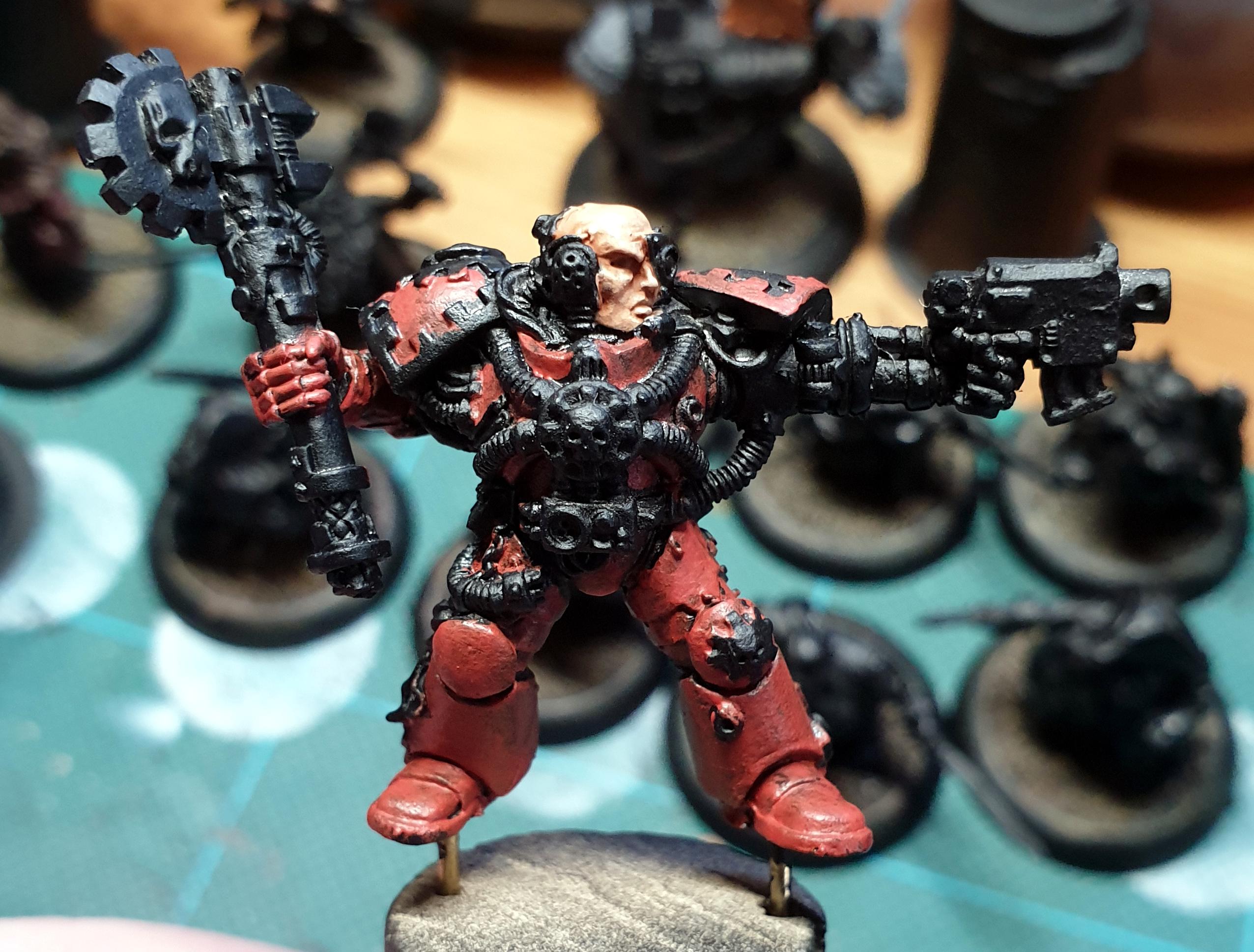 Space Marines, Techmarine, Work In Progress