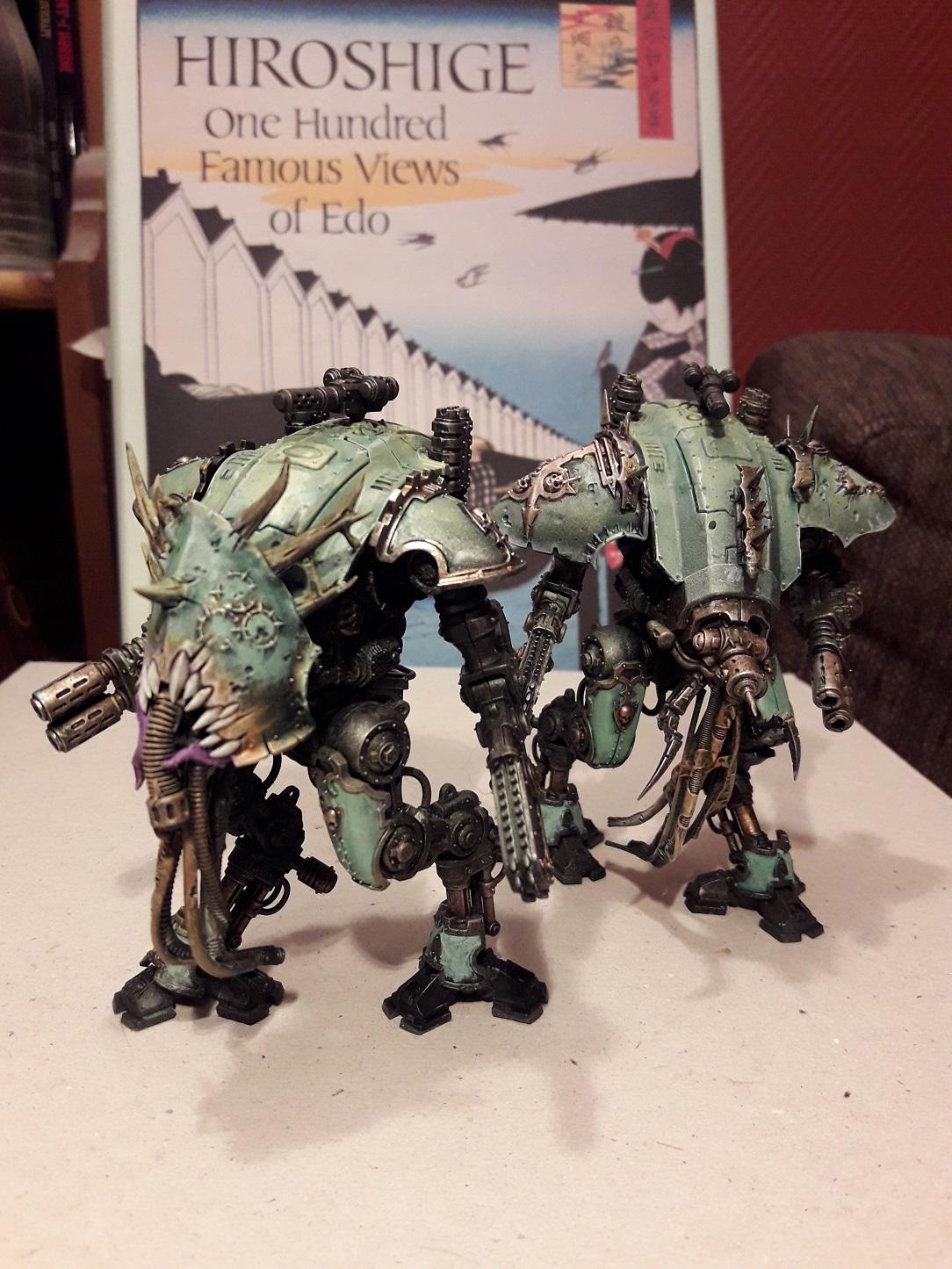 Armiger, Chaos, Imperial Knights, Traitor, Warglaive