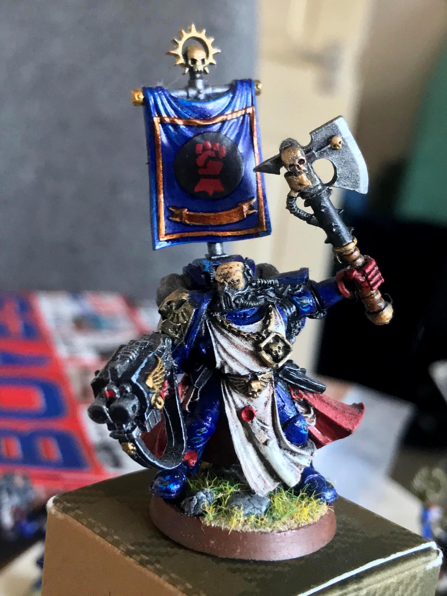 Captain, Crimson, Crimson Fists, Fists, Primaris, Space, Space Marines, Terminator Armor, Warhammer 40,000