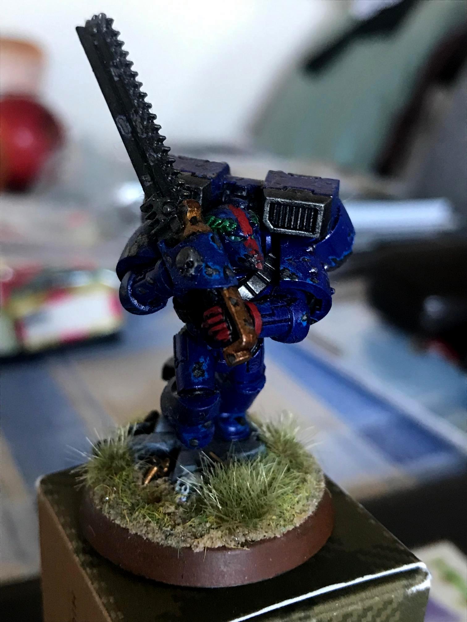 Assault, Crimson, Crimson Fists, Fists, Primaris, Space, Space Marines, Terminator Armor, Warhammer 40,000