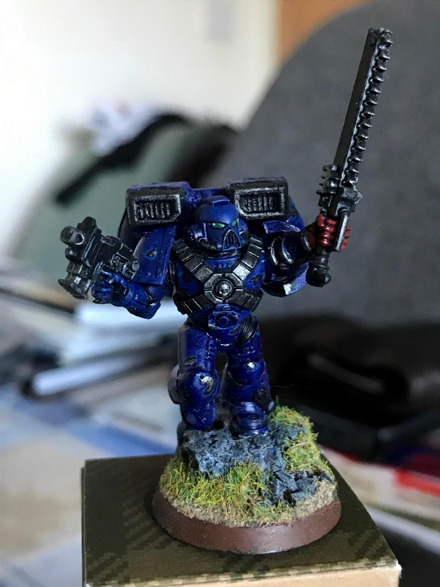 Assault, Crimson, Crimson Fists, Fists, Primaris, Space Marines, Terminator Armor, Warhammer 40,000