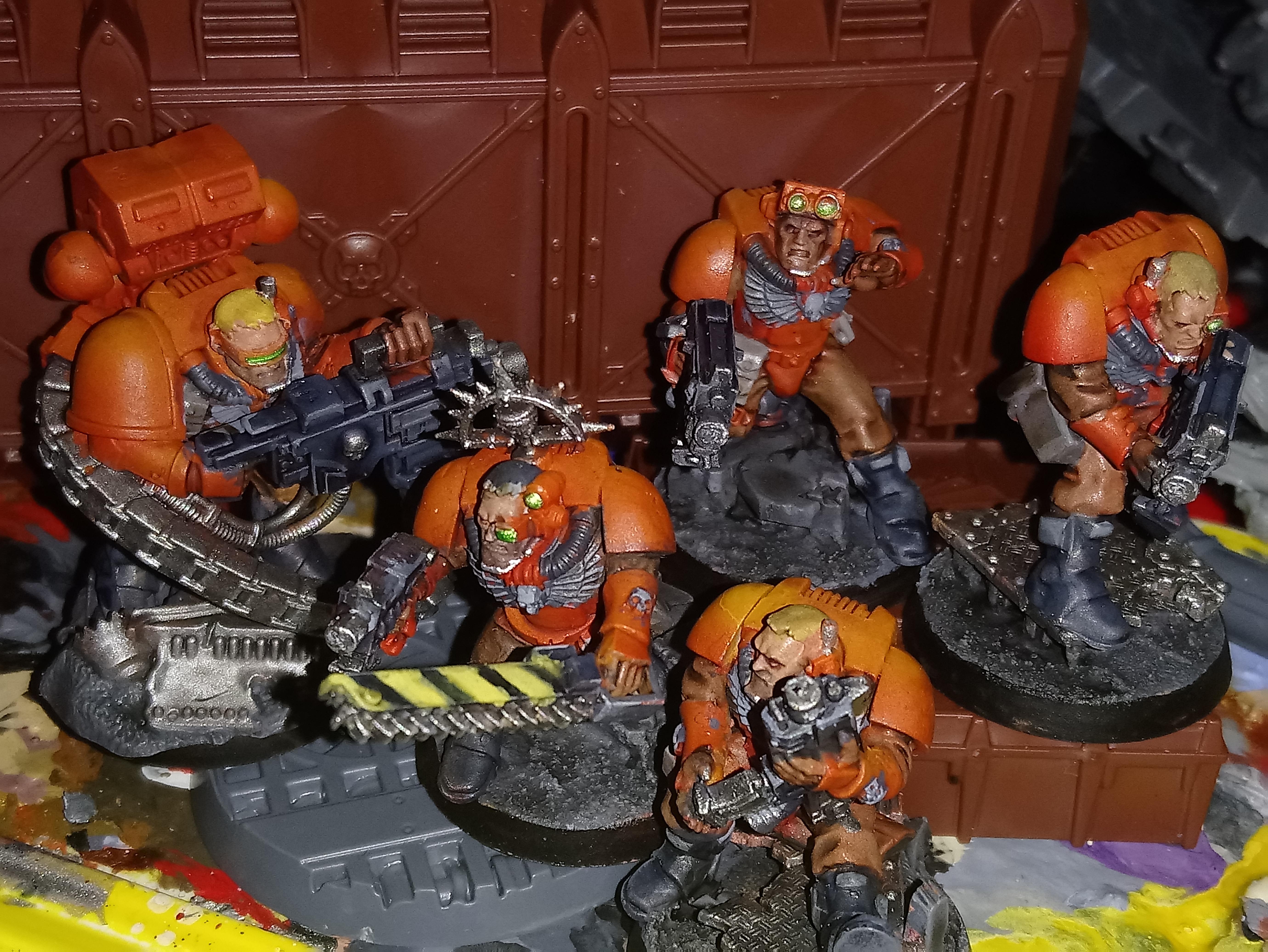 Blood Angels, Scouts, Space Marines