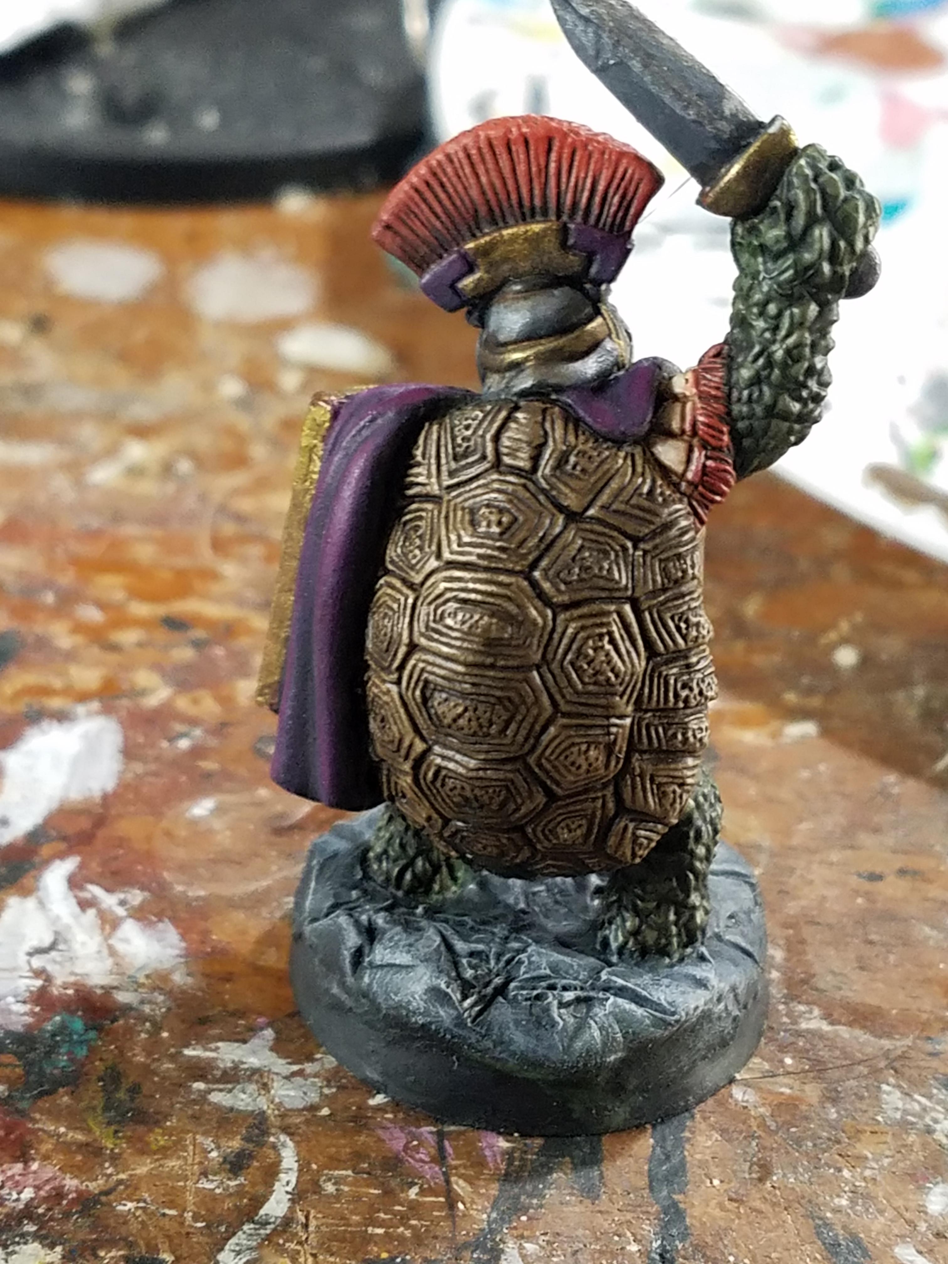 Dakka Painting Challenge 2018, Oathsworn Miniatures, Romans, Tortoise, Turtle