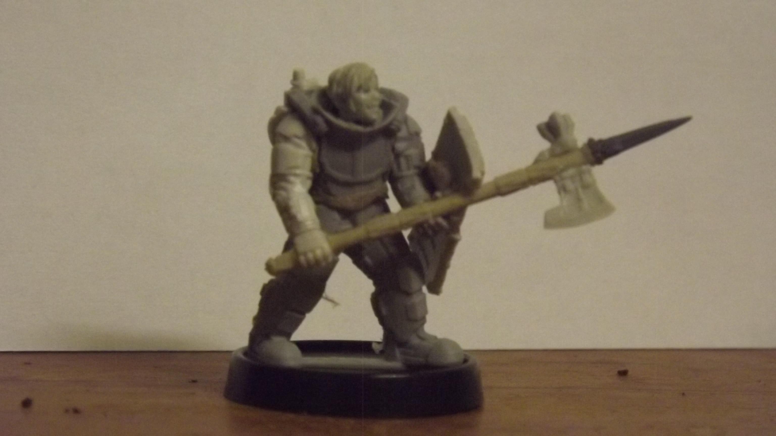 Anvil Industry, Carapace, Dismounted, Imperial, Knights, Power Armor, Power Armour, Shield