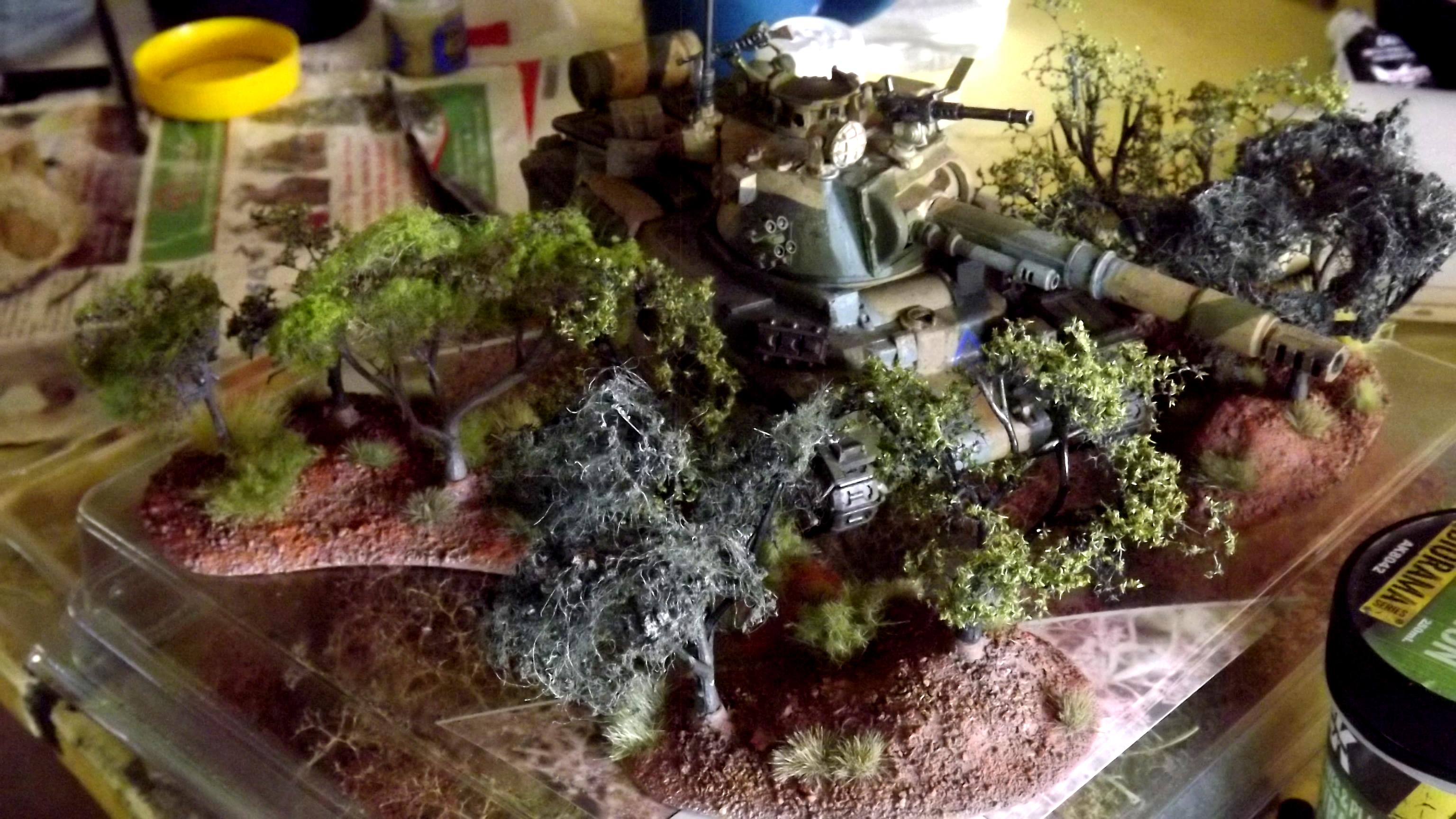 Bush, Desert, Fire Suppor, Matilda, Scrub, Sea Foam, Super-heavy, Terrain, Woodland Scenics, Woods
