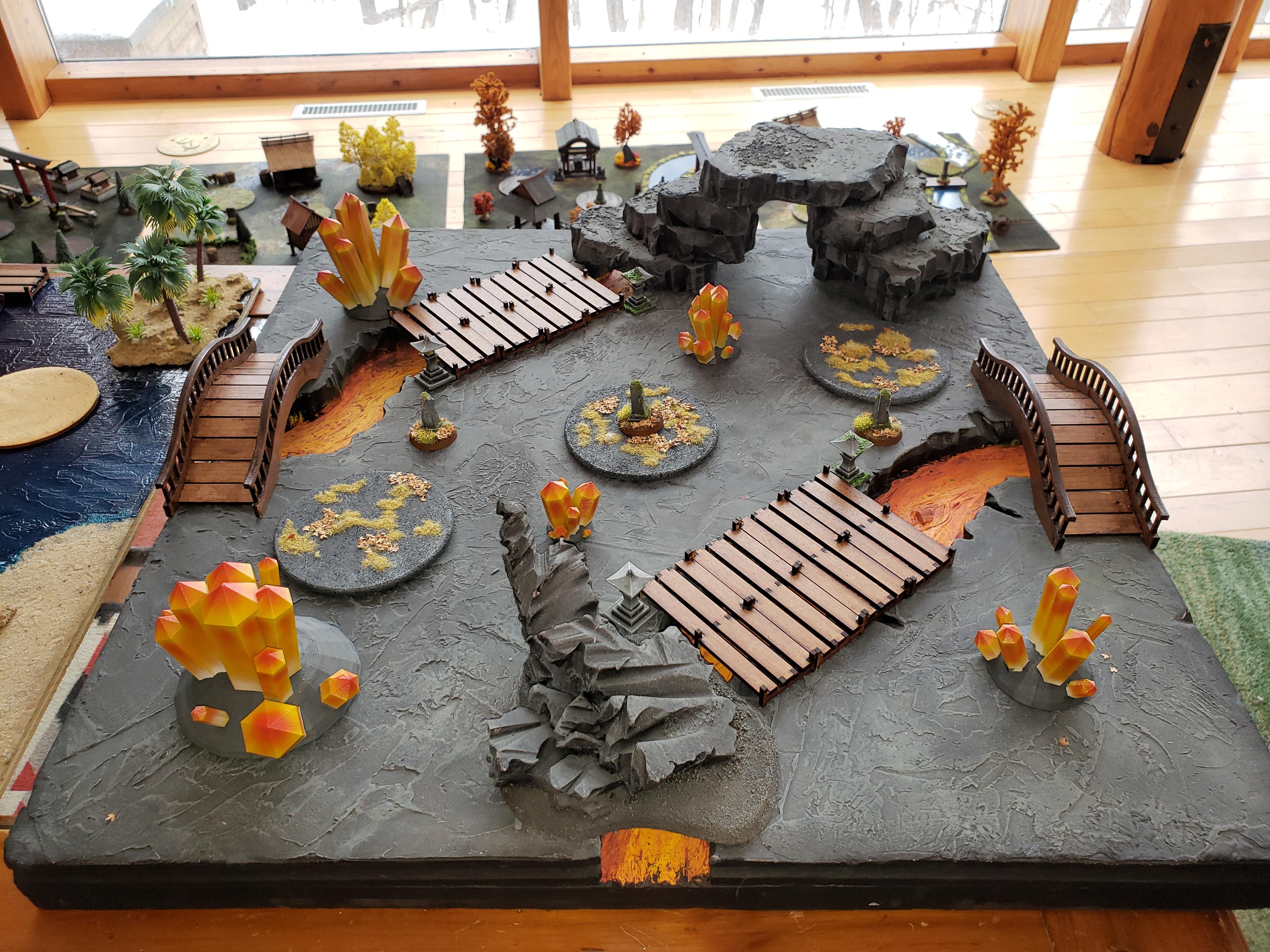 Bushido, Terrain