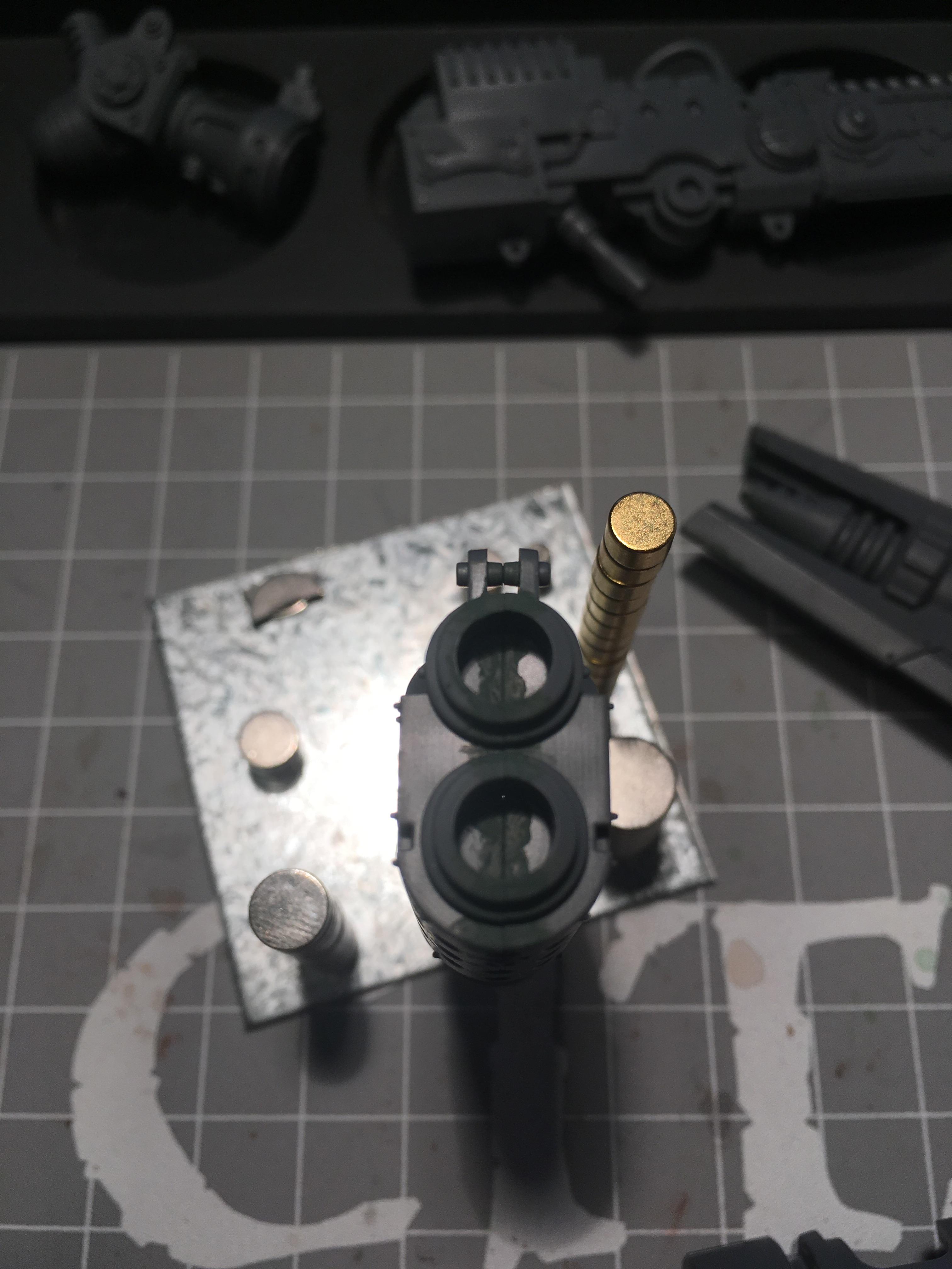 Imperial Knights, Magnetisation, Questoris, Warhammer 40,000, Work In Progress