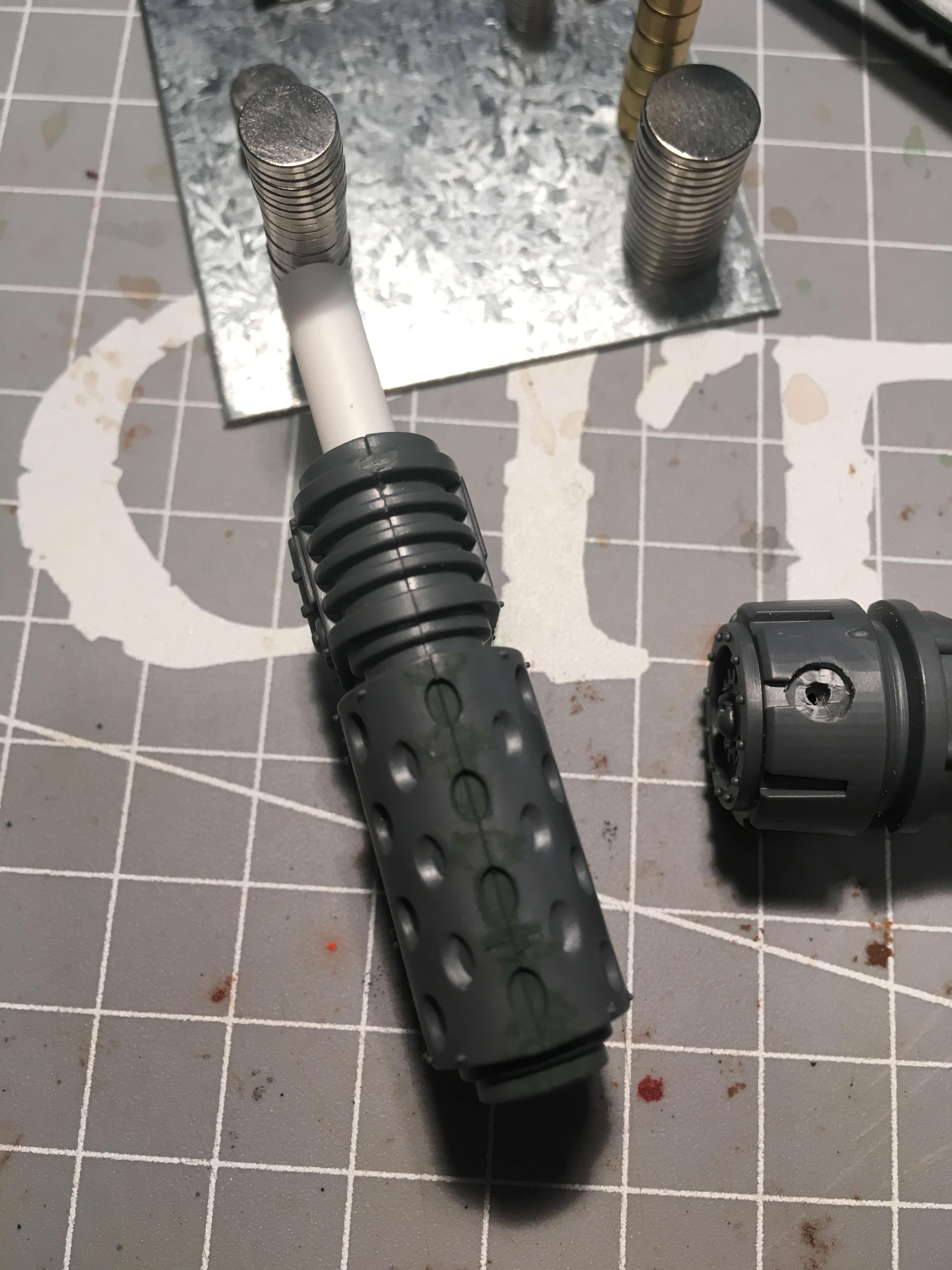 Imperial Knights, Magnetisation, Questoris, Warhammer 40,000, Work In Progress