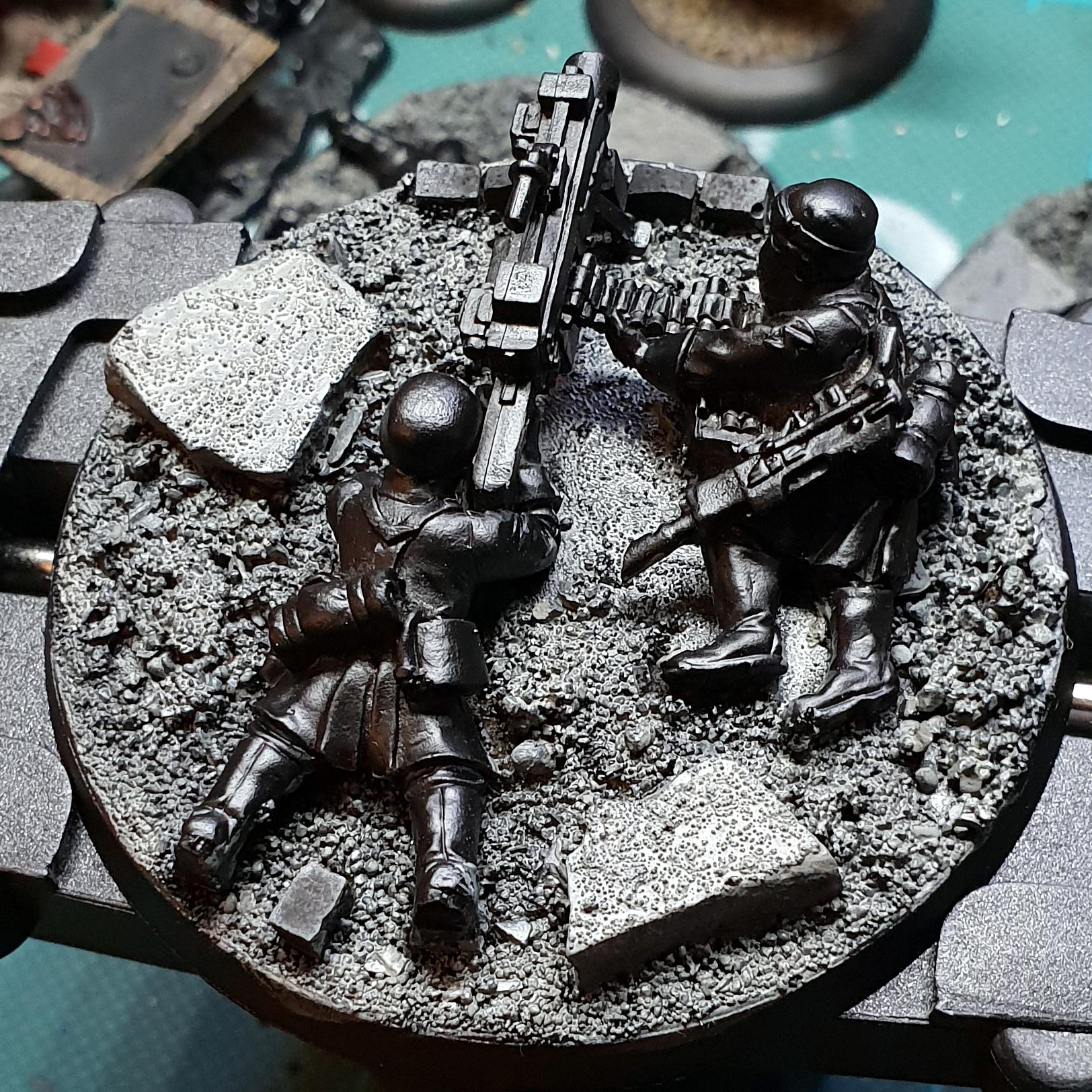 Imperial Guard, Steel Legion, Work In Progress
