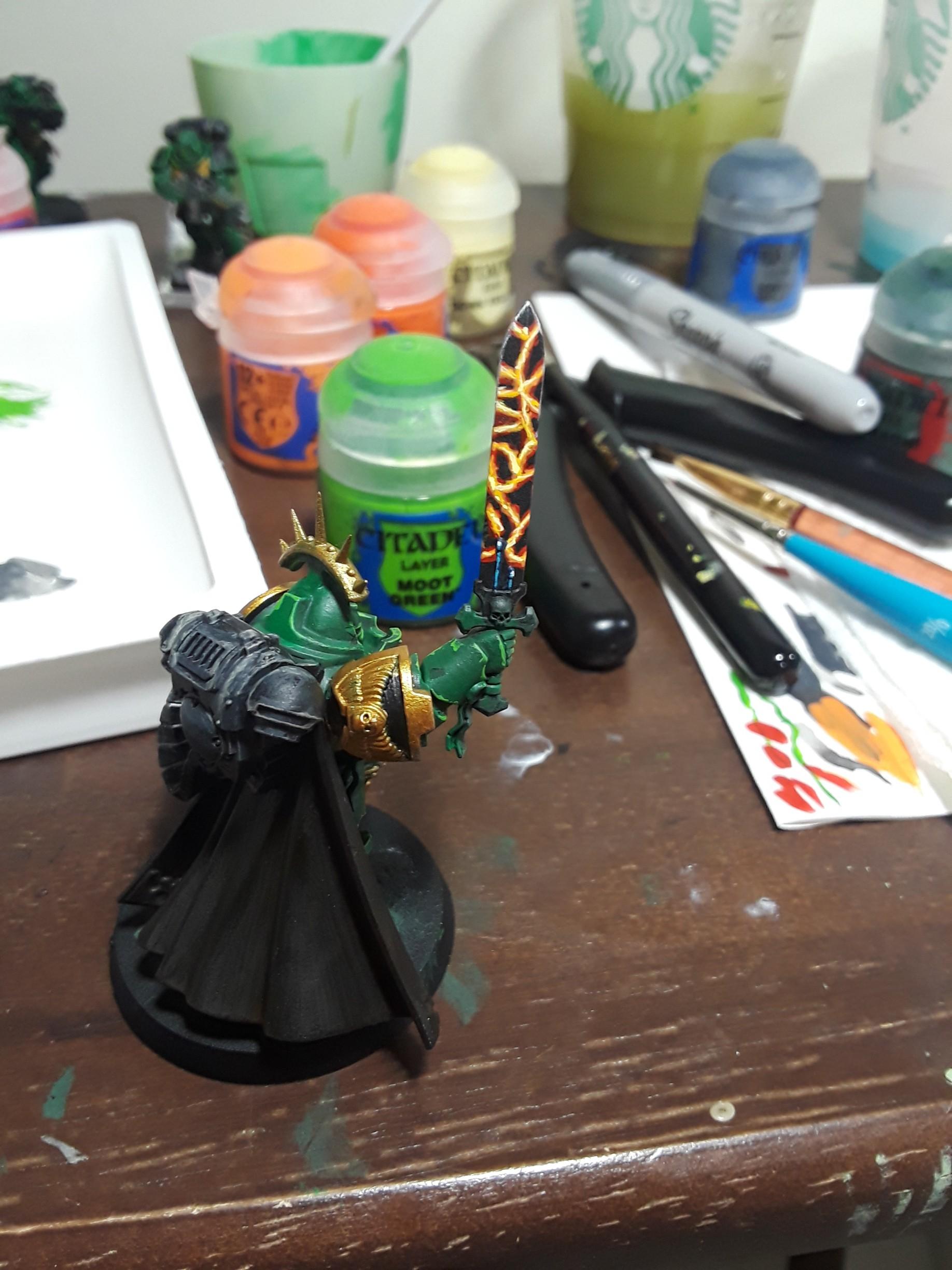 First attempt at lava power sword