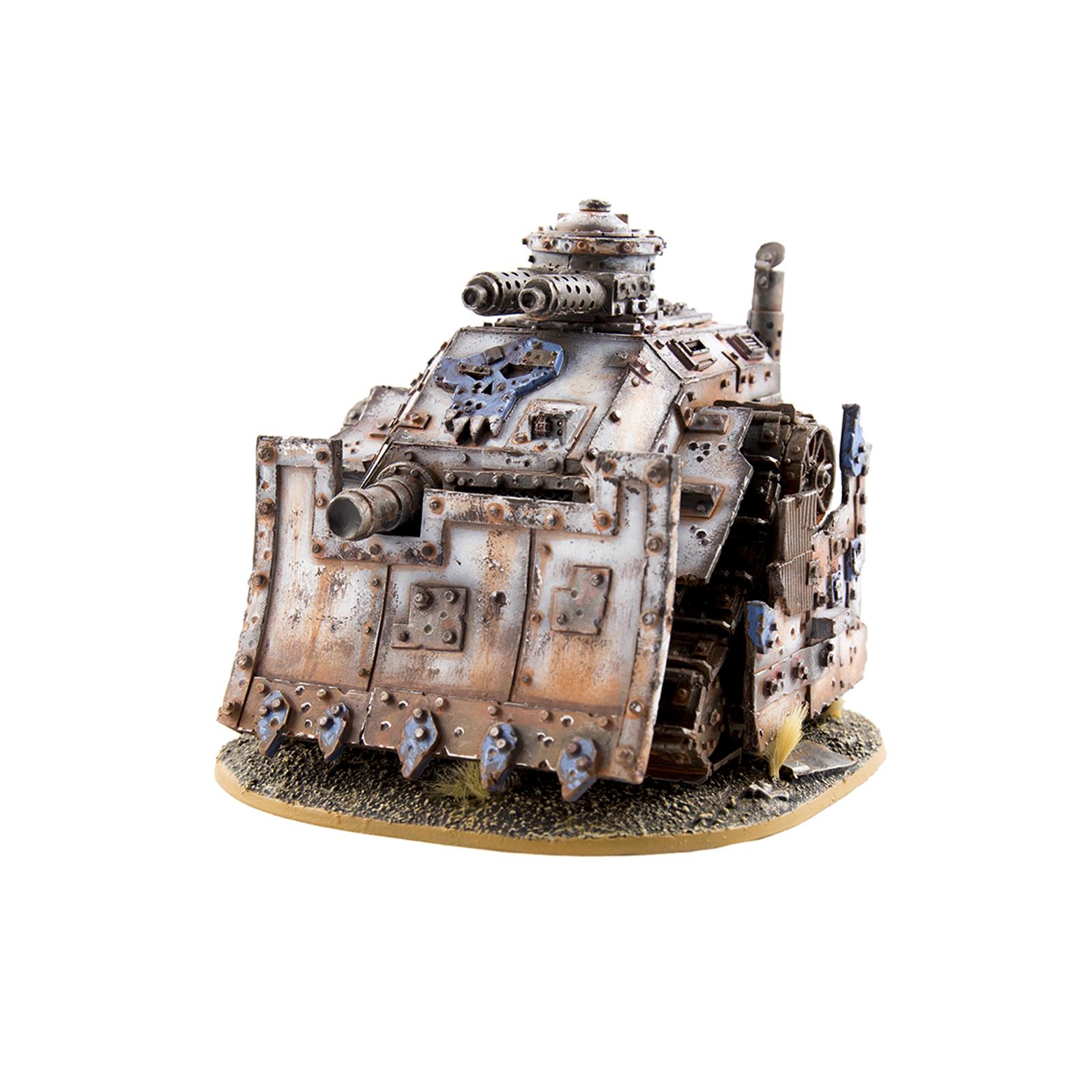 Battlewagon, Orks, Sculpting, Tank