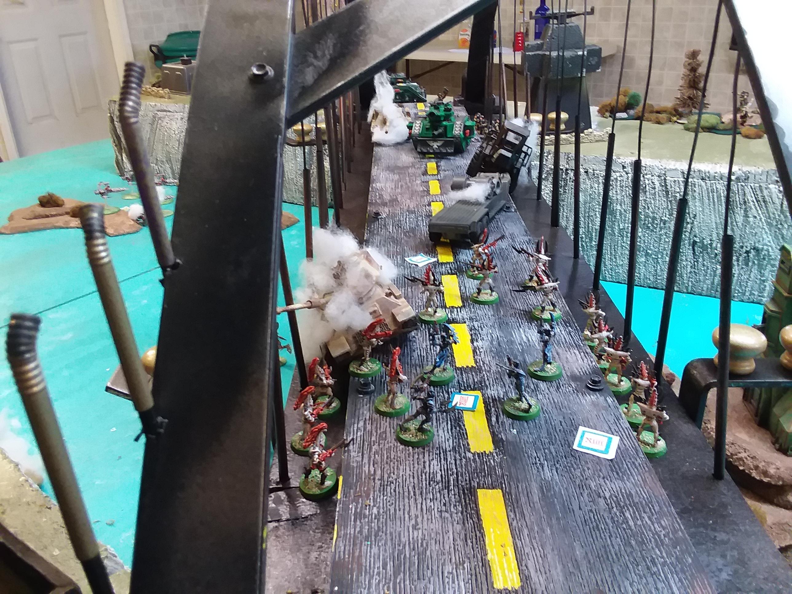 Dark Eldar hold the Bridge