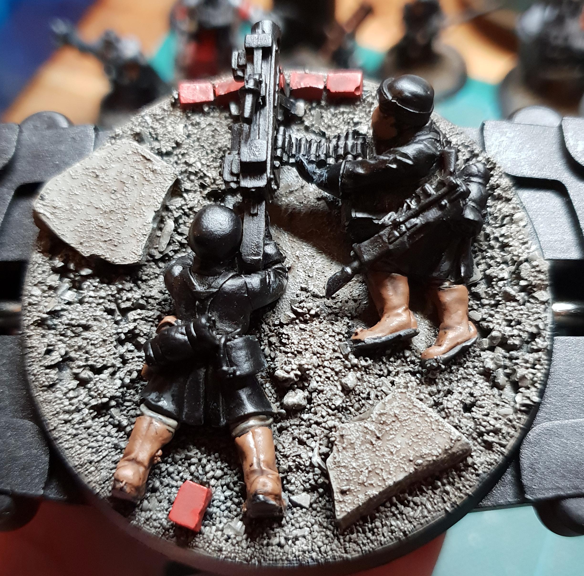 Imperial Guard, Steel Legion, Work In Progress