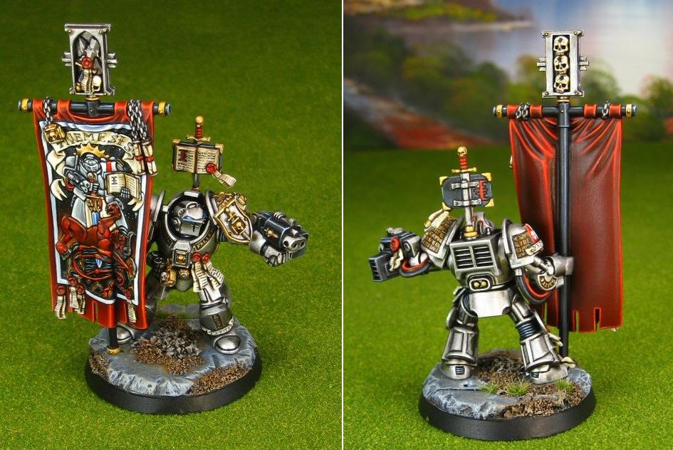Grey Knights Paladin Standard Bearer