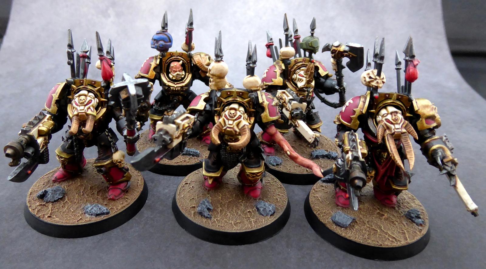 Chaos, Chaos Space Marines, Khorne, Terminator Armor