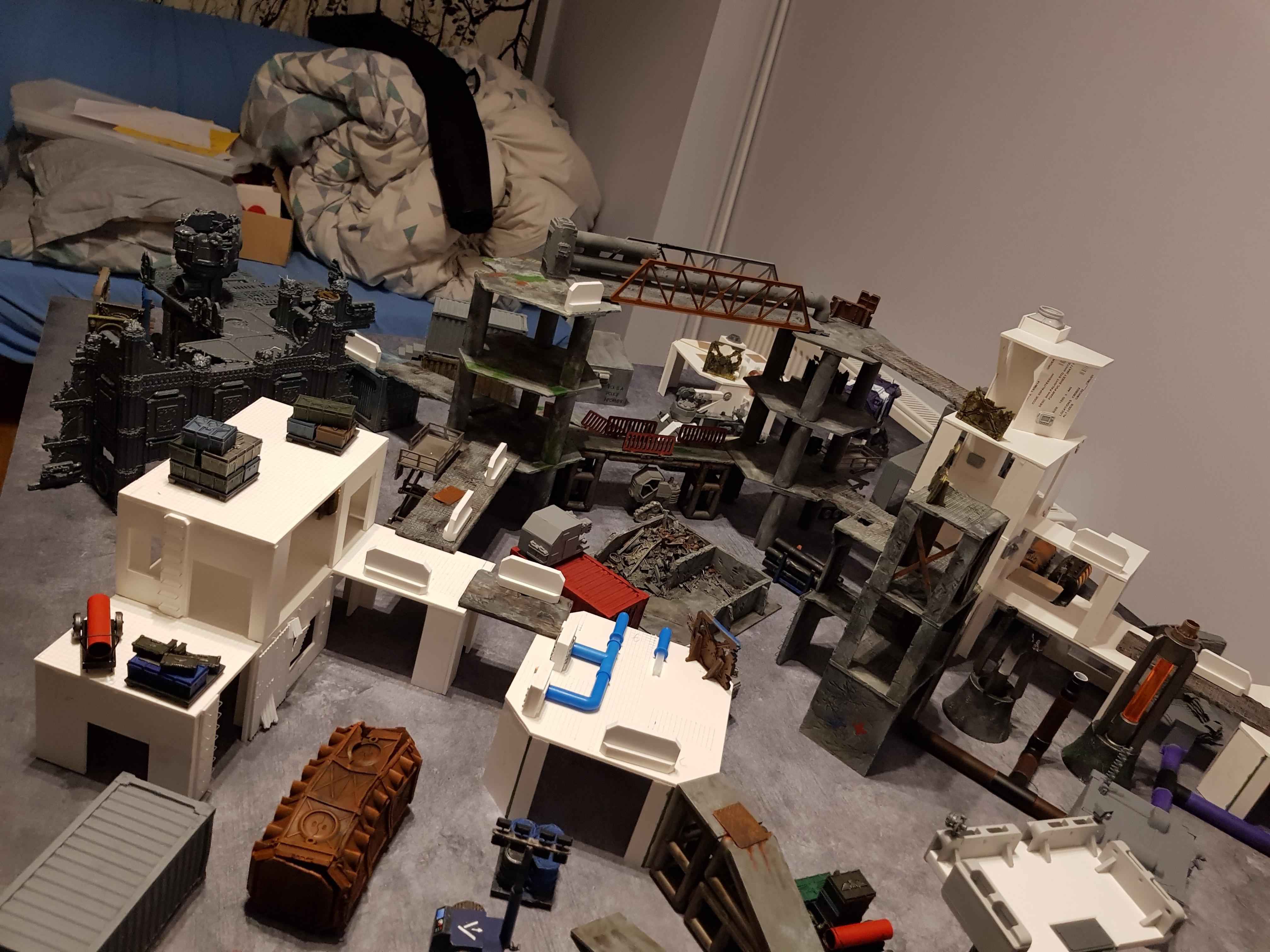 Necromunda, Terrain