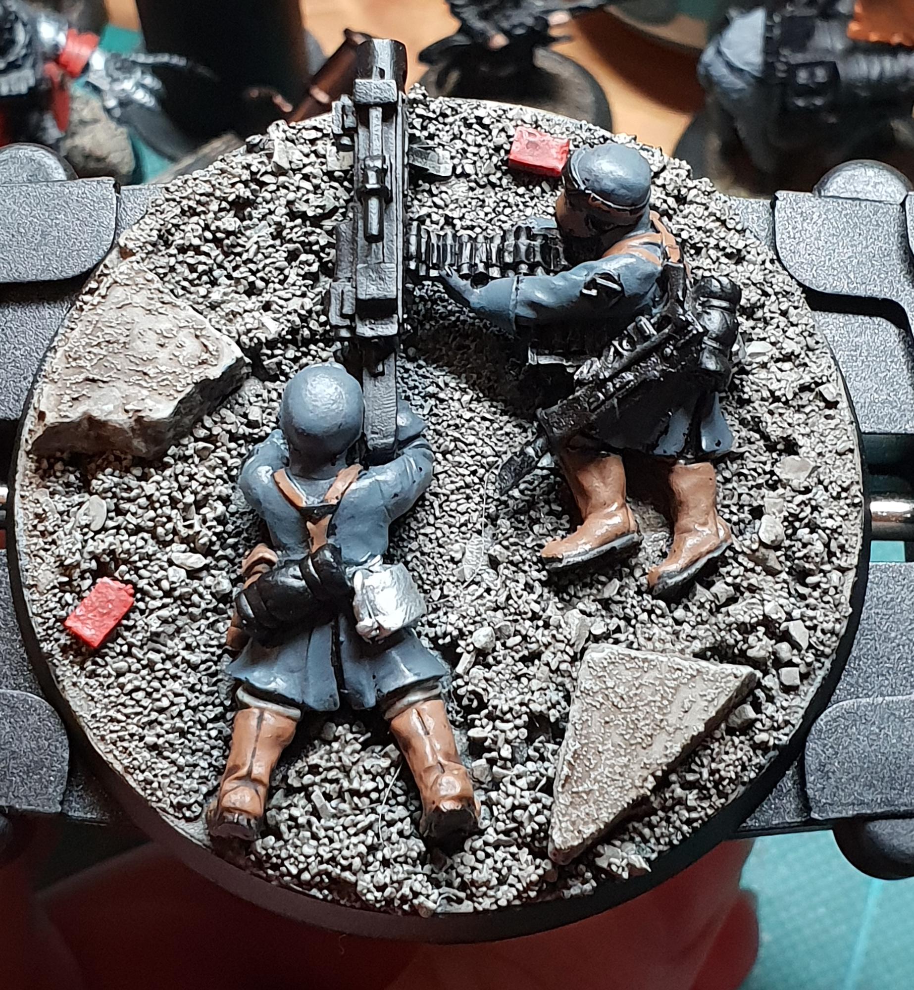Imperial Guard, Steel Legion, Work In Progress