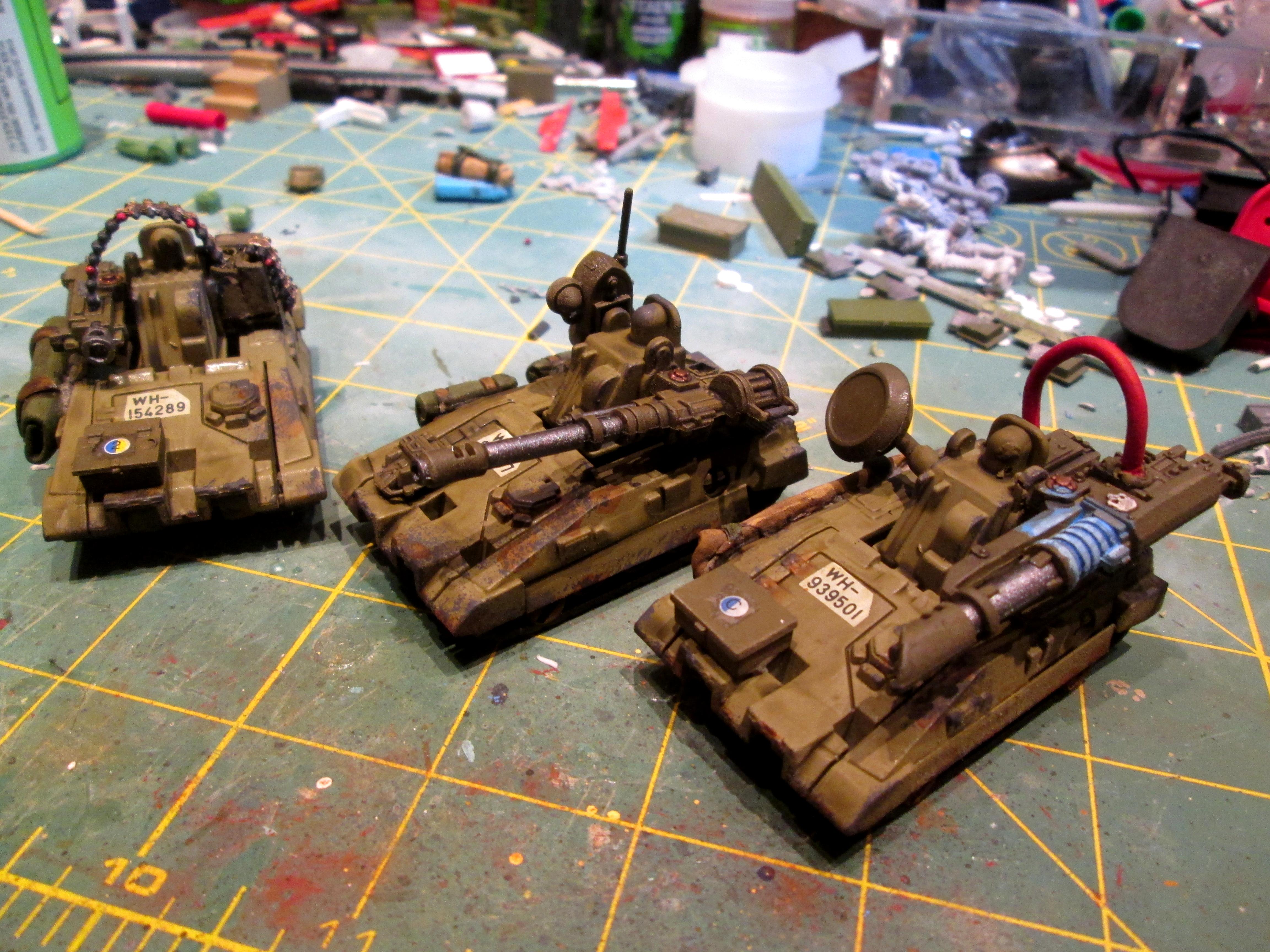 Autocannon, Bolter, Heavy Weapon, Lascannon, Self Propelled